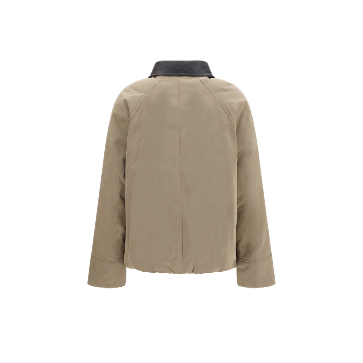 MAYFEYR - Brunello Cucinelli - Padded Down Jacket With Leather Collar - MG5457551C5456