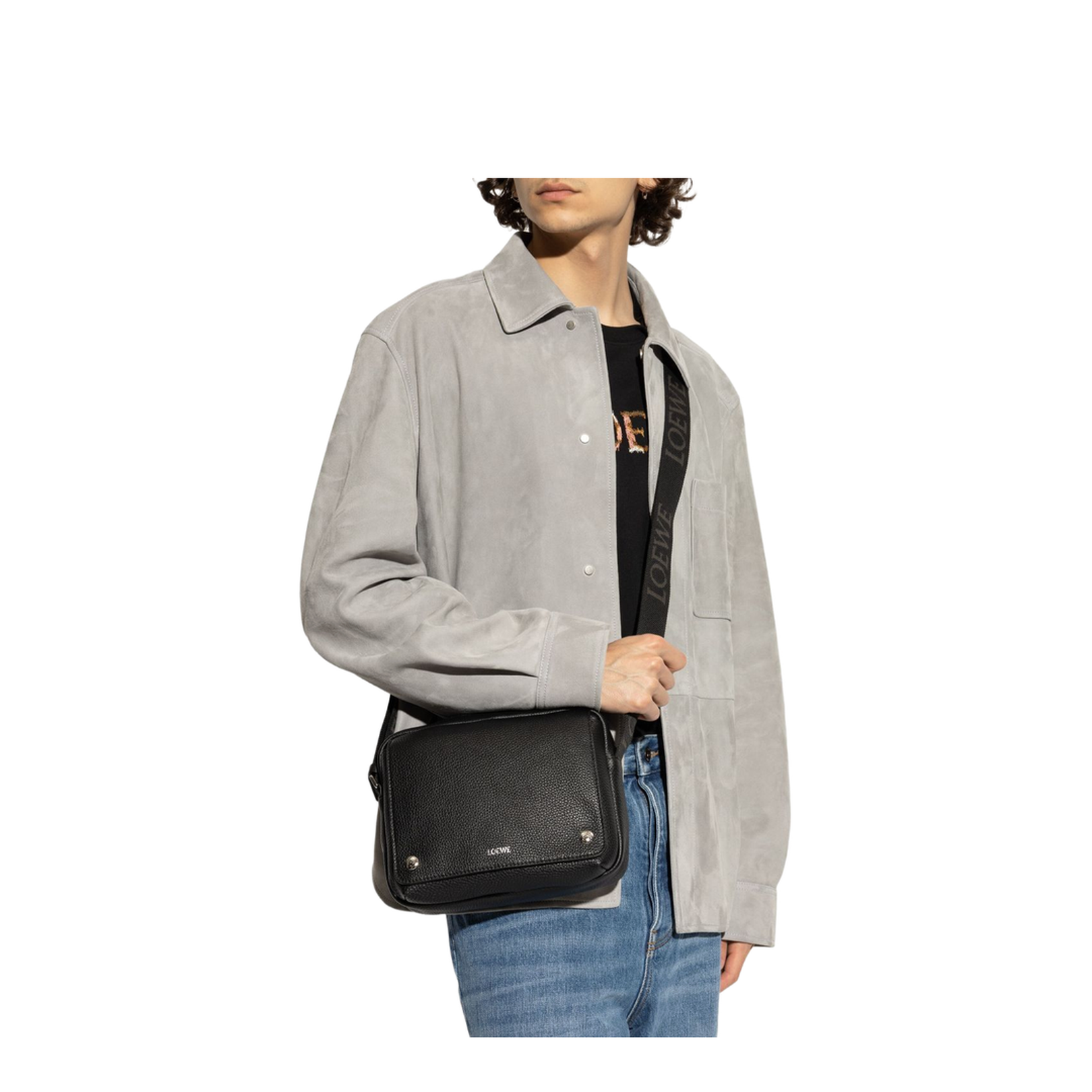 Pebble Messenger Bag
