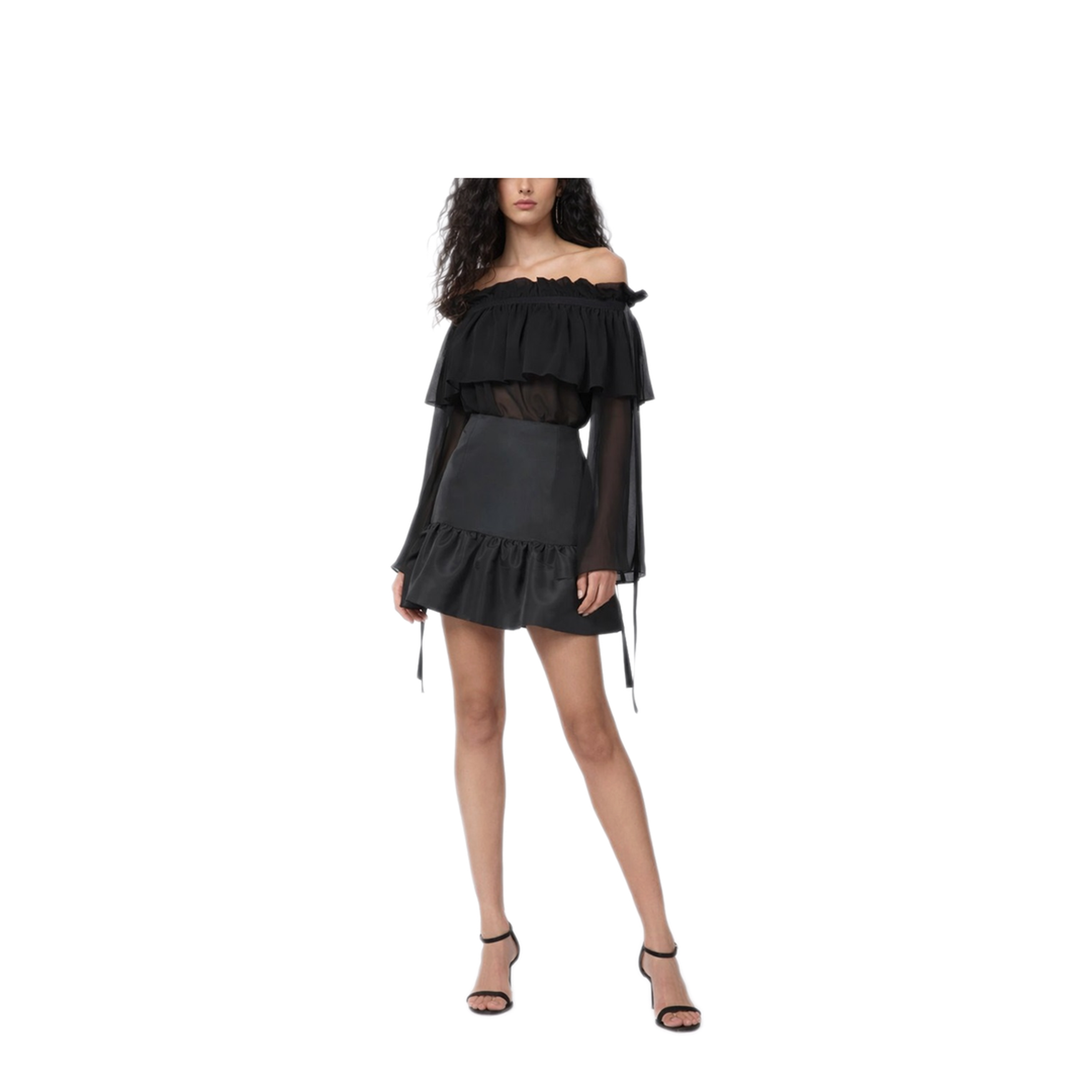 MAYFEYR - NINA RICCI - Mini Peplum Skirt - 26PCJU018PL0440U9000