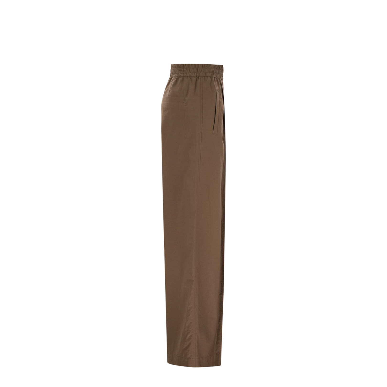 Loose Fit Cotton Trousers