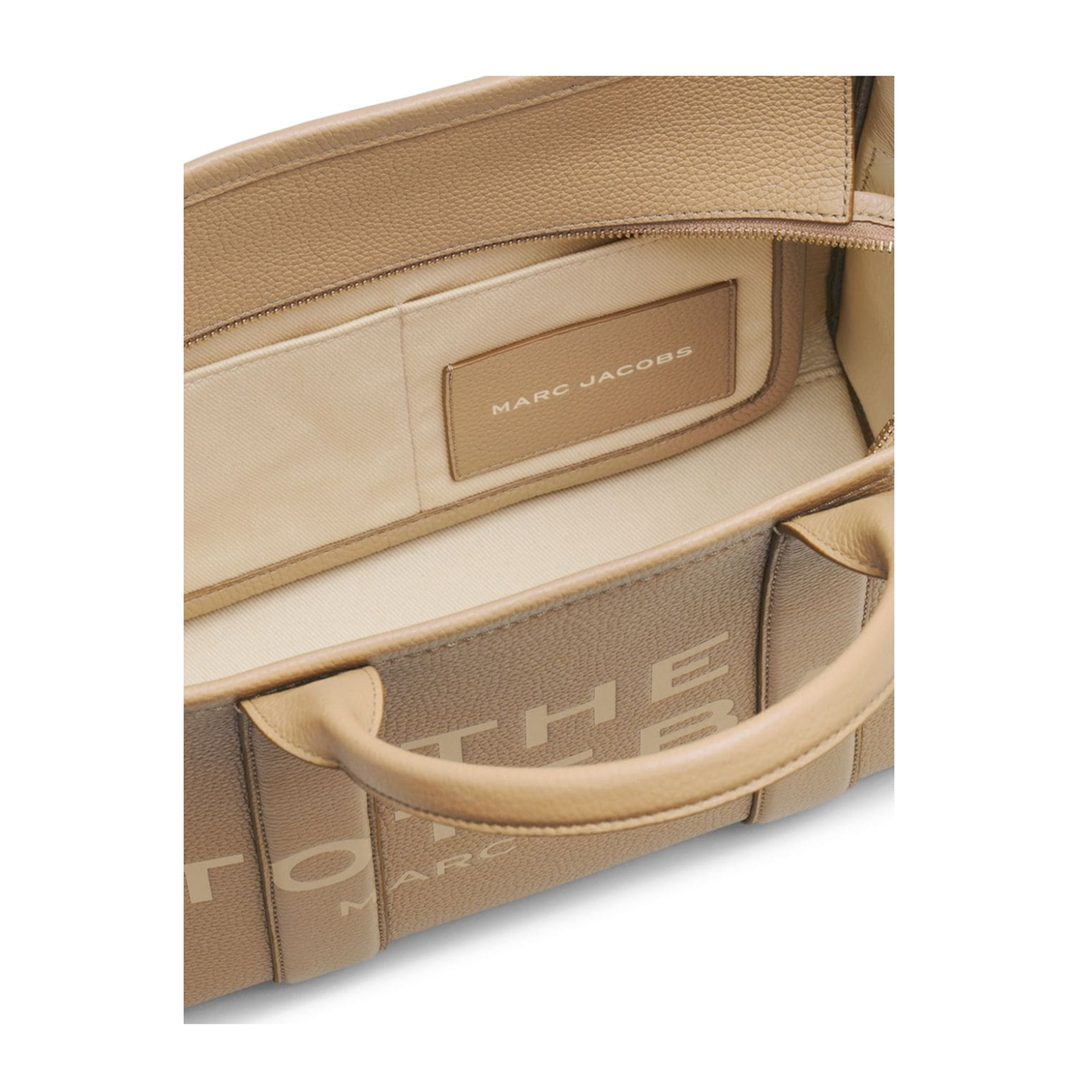 The Collection Medium Full-Grain Leather Tote Bag - Camel