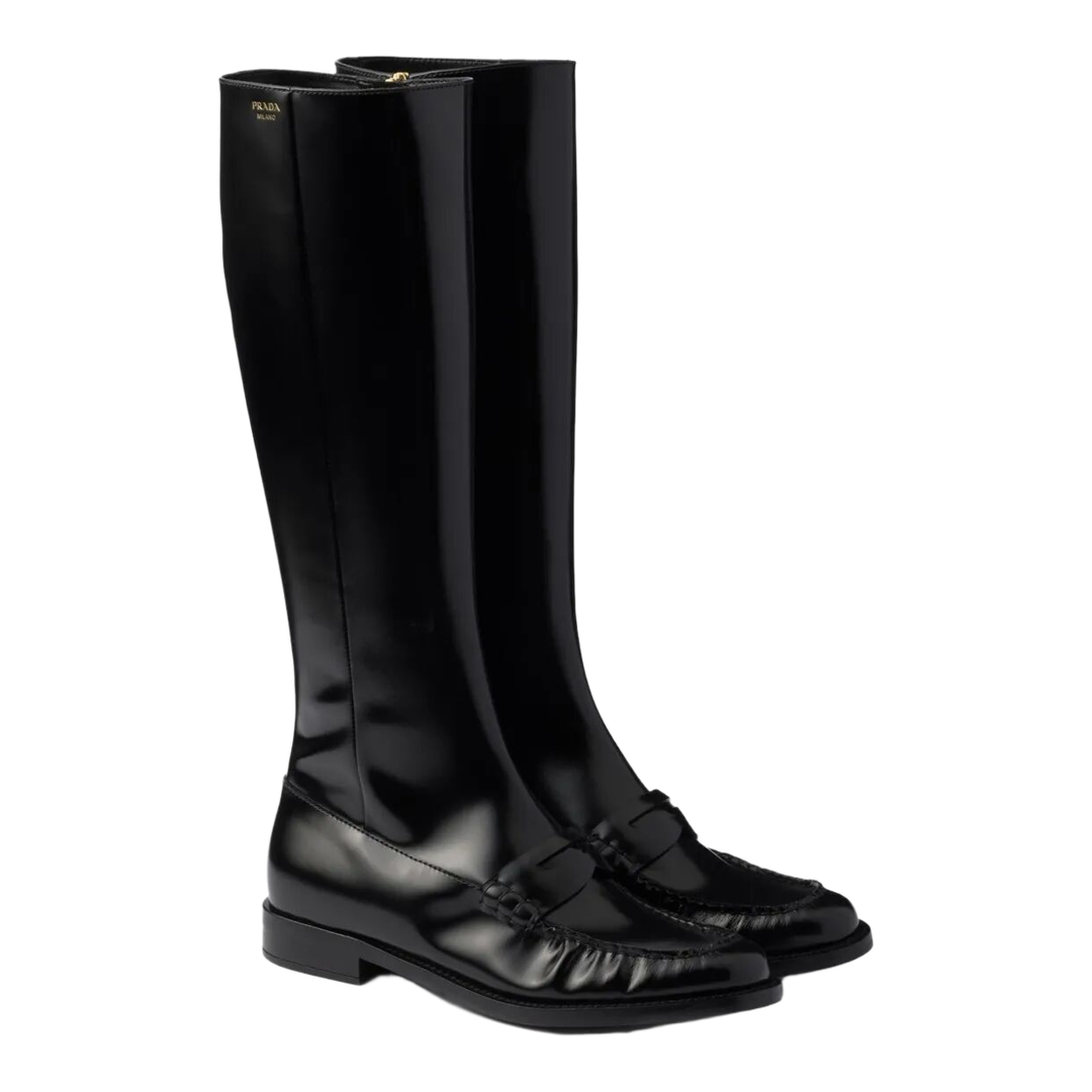 MAYFEYR - Prada - Leather Loafers Boots - 1W201OFD020P39