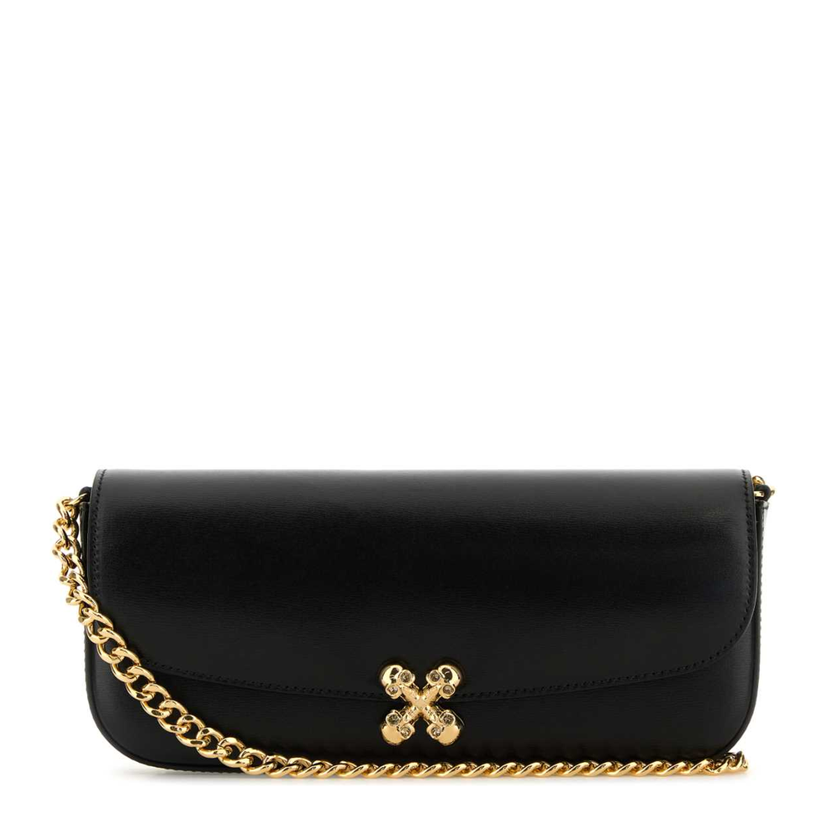 Skull Flower Crossbody Bag