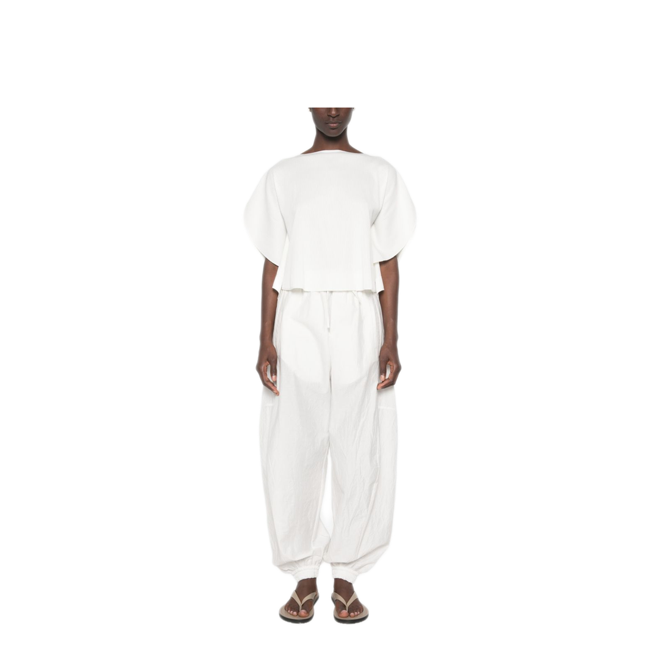 MAYFEYR - Pleats Please - Top White - PP68KK60101