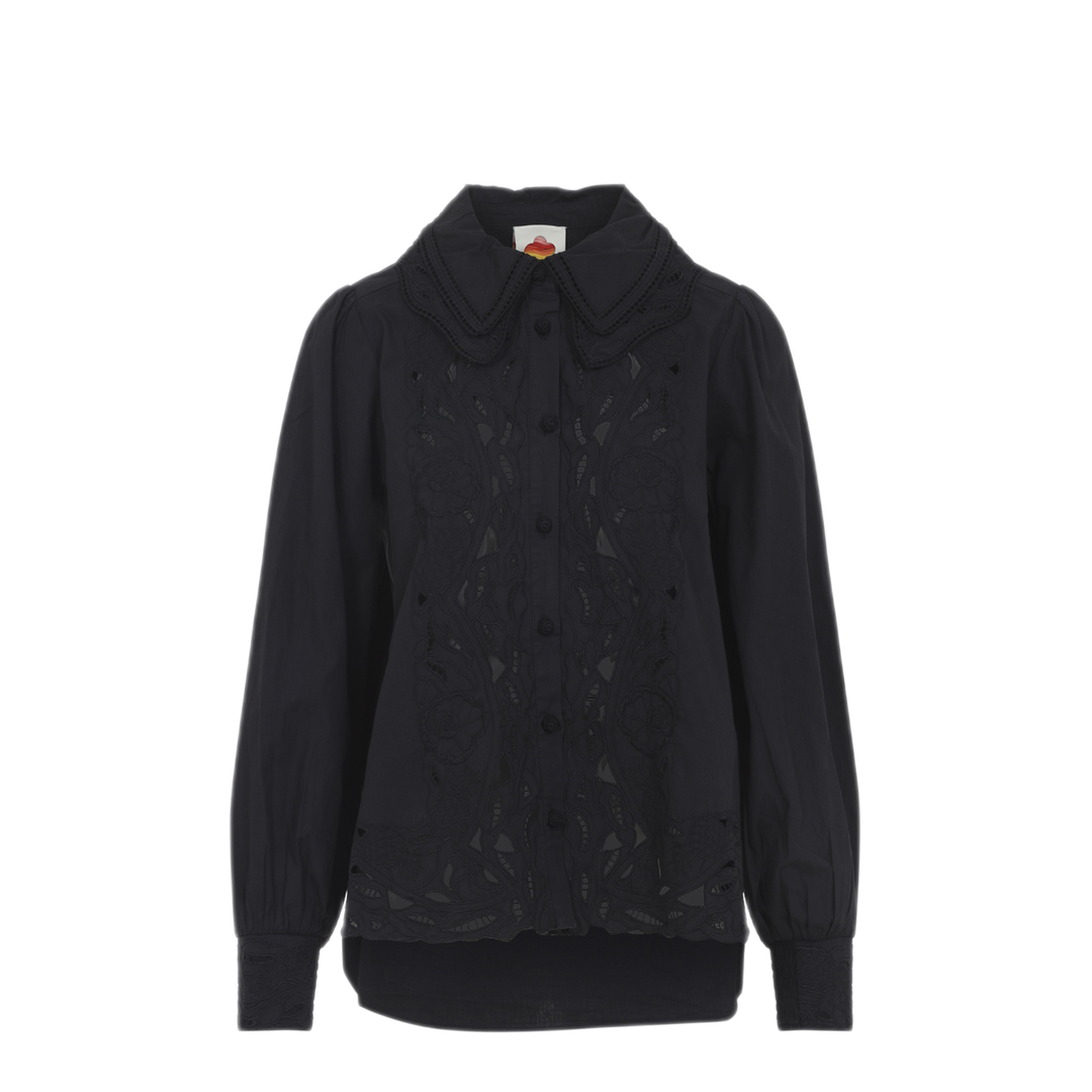 MAYFEYR - Farm Rio - Embroidered Long Sleeve Cotton Shirt - 351923L0002