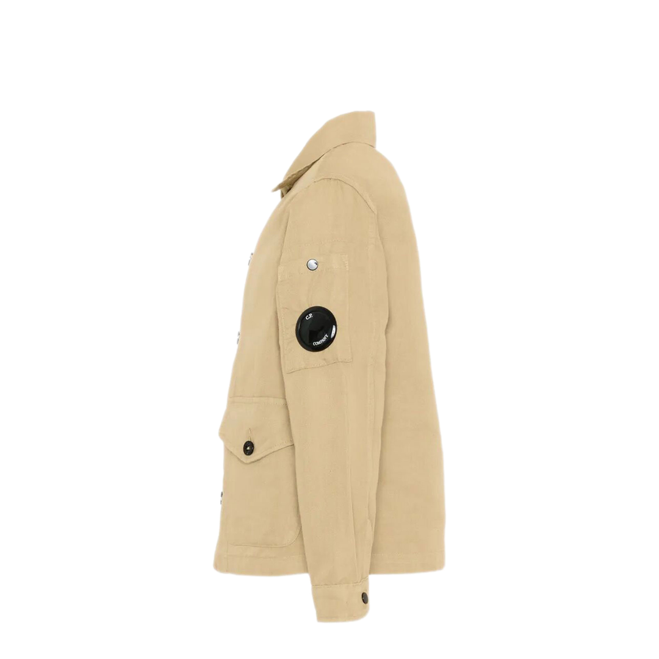 MAYFEYR - C.P. COMPANY KIDS - Button Down Cotton Jacket - CUA006LZC0120129