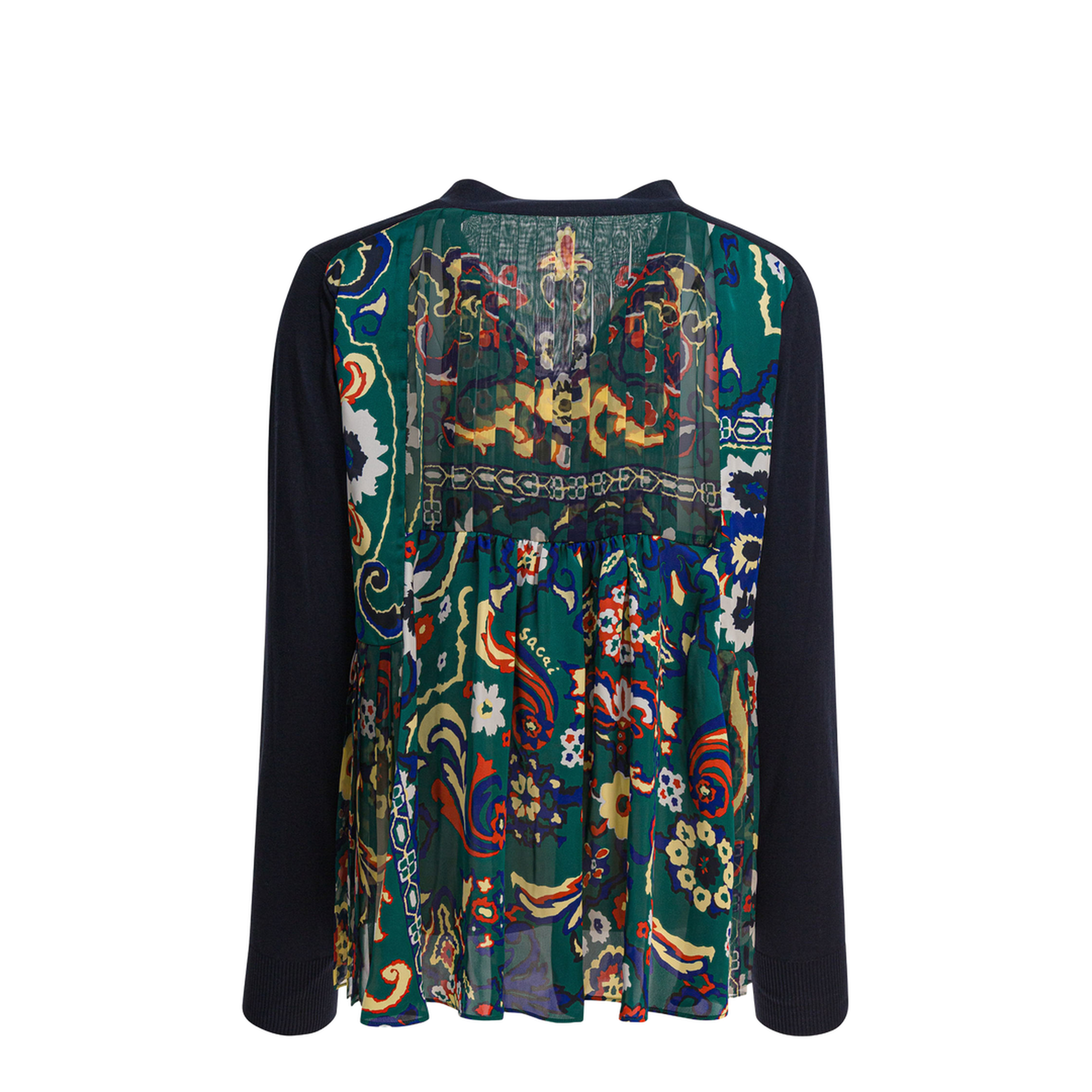 MAYFEYR - Sacai - Cardigan With Floral Print - 25-07986213