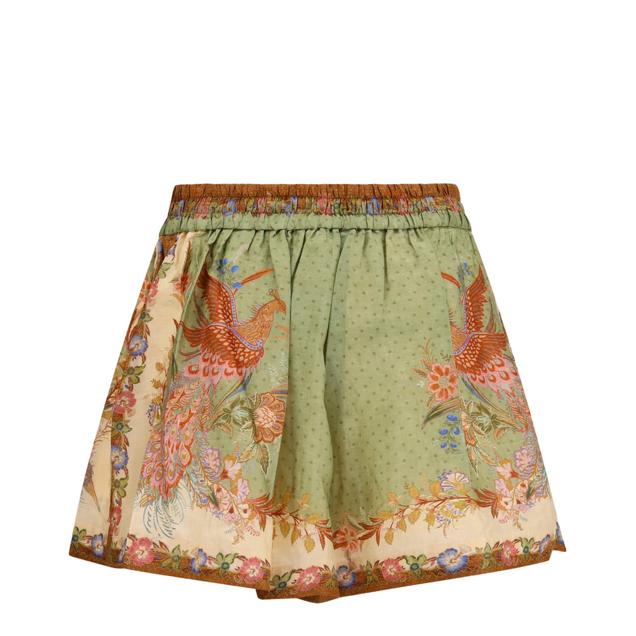 MAYFEYR - Zimmermann - Indra Relaxed Silk Drawstring Shorts - 3497ASS262