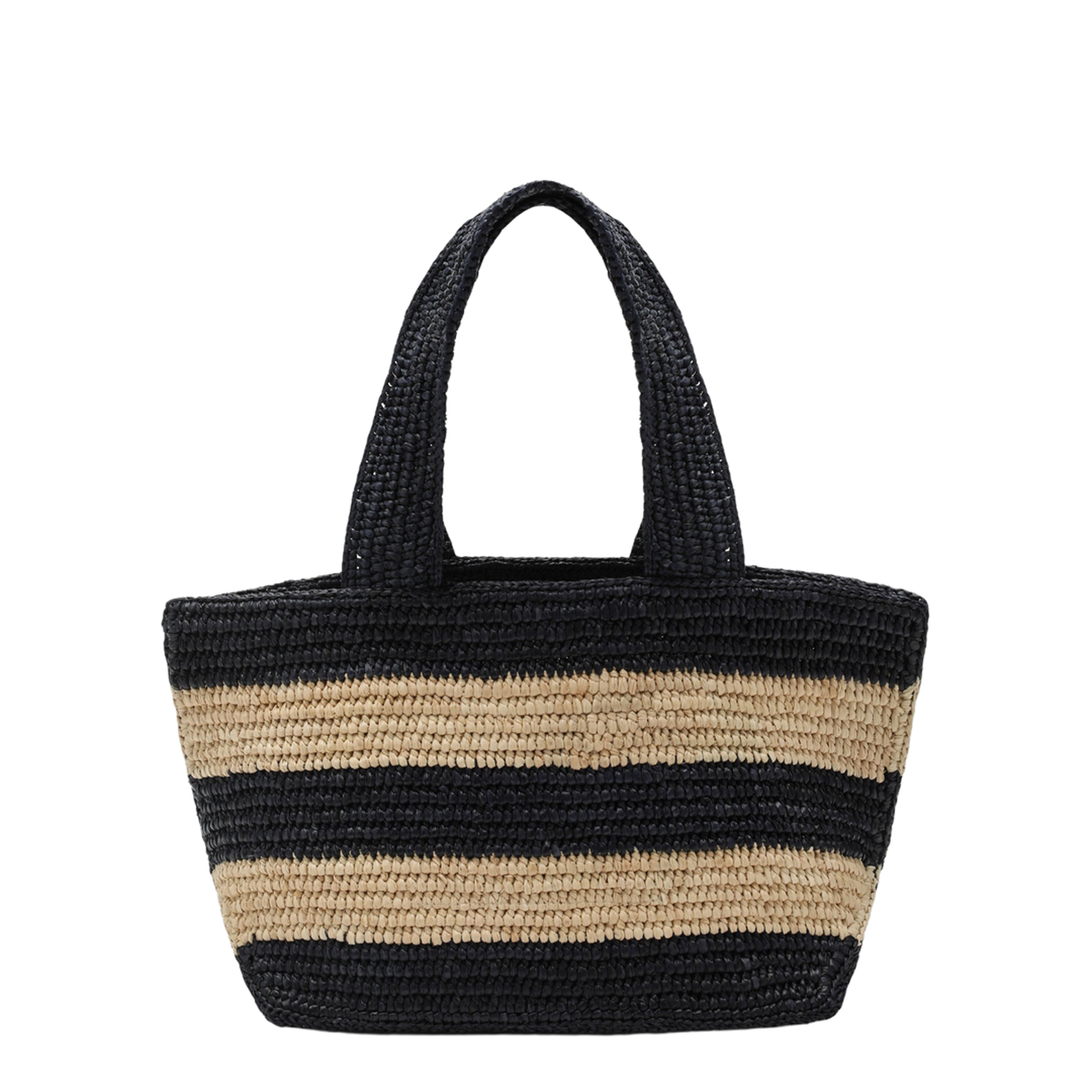 MAYFEYR - Patou - Trapeze Pm Shopping Bag In Raffia - AC1340215NF5970