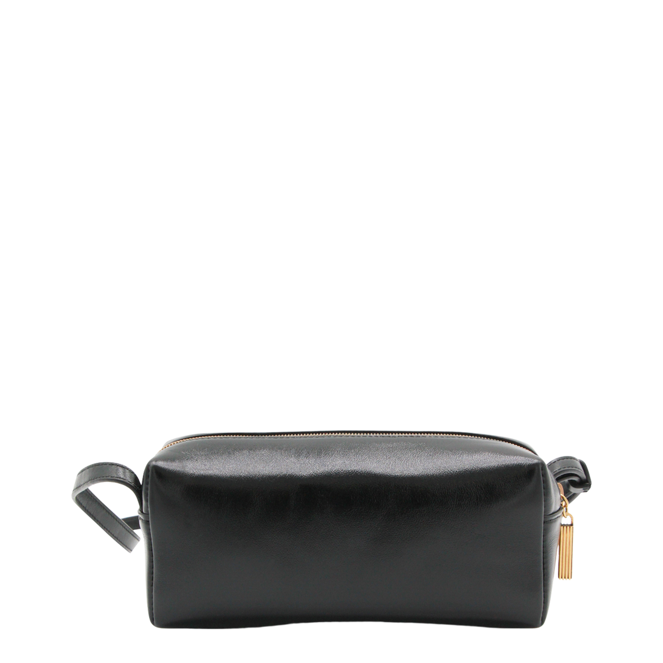 Kye Mini Calf Leather Crossbody - Black