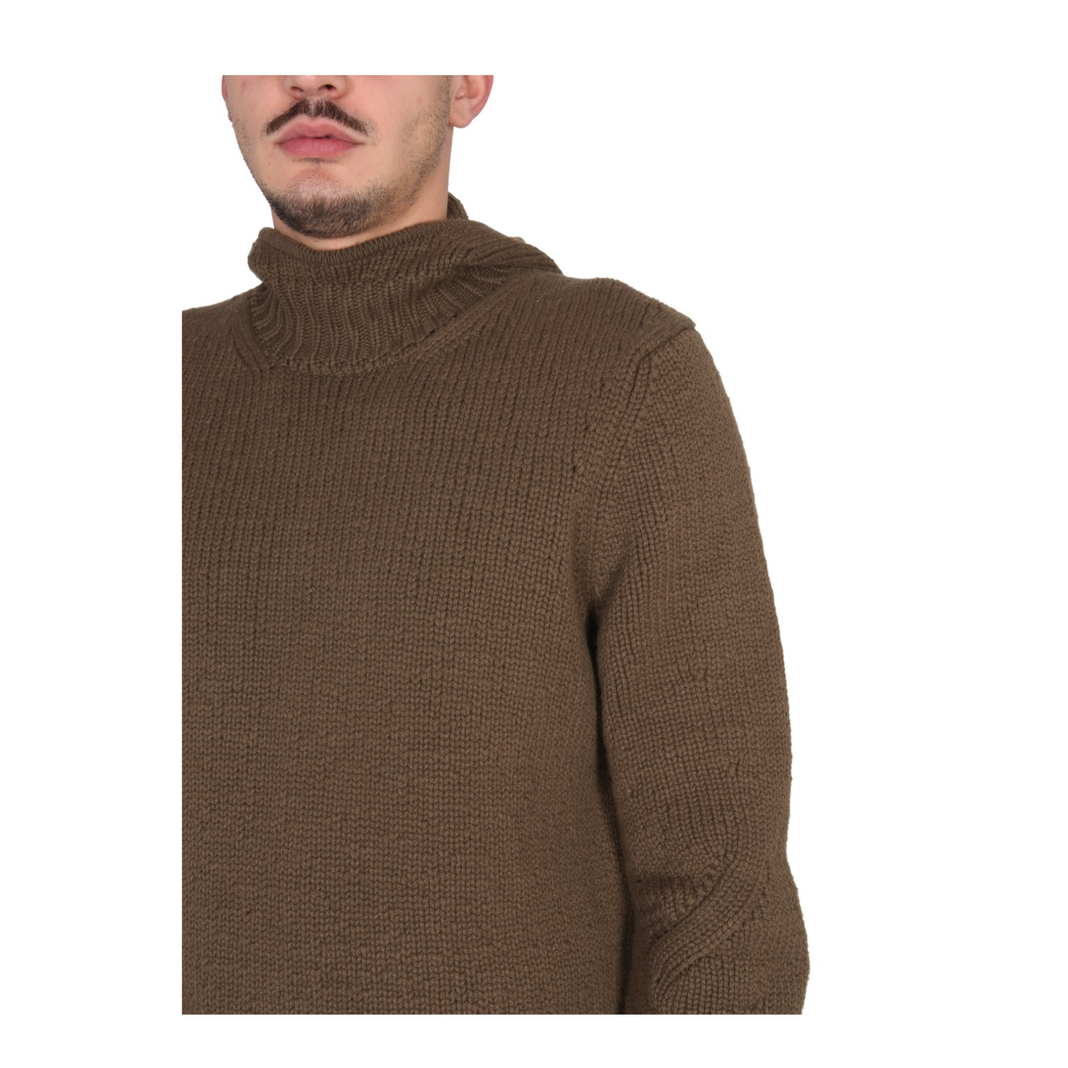 Textured Jersey with Hood