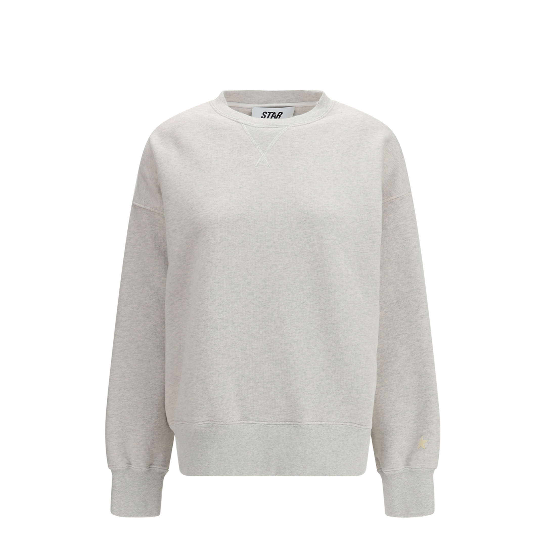 MAYFEYR - Golden Goose - Star Sweatshirt In Cotton - GUP02716P002413