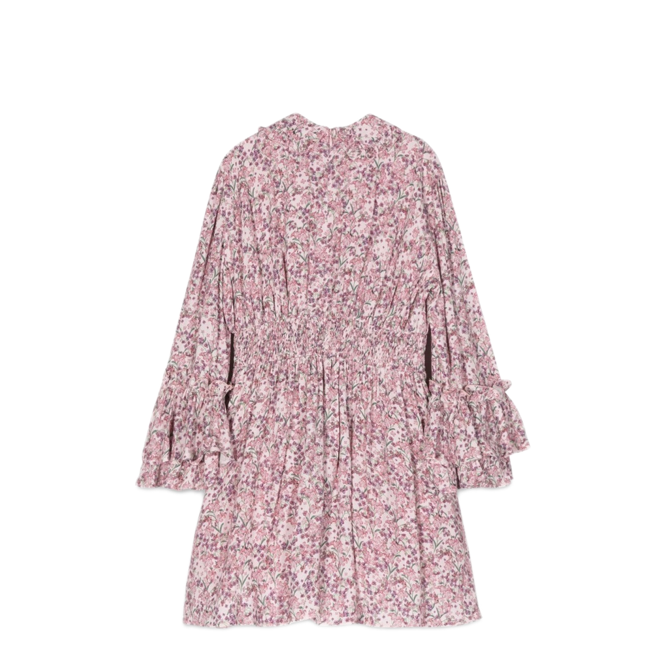 MAYFEYR - Simonetta - Dress With Ruffled Collar And Sleeves - ST1A40KK0151579MC