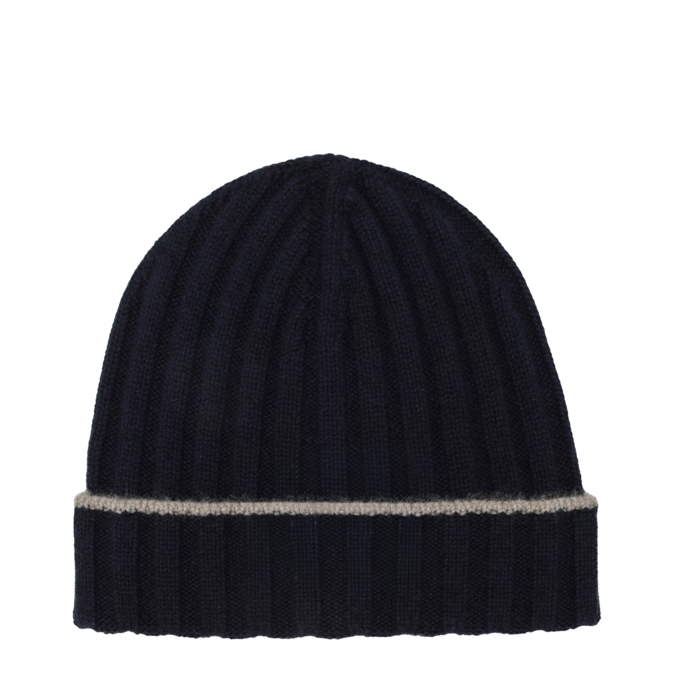 MAYFEYR - Brunello Cucinelli - Ribbed Cashmere Beanie In Navy Blue - M2240900WSCU715