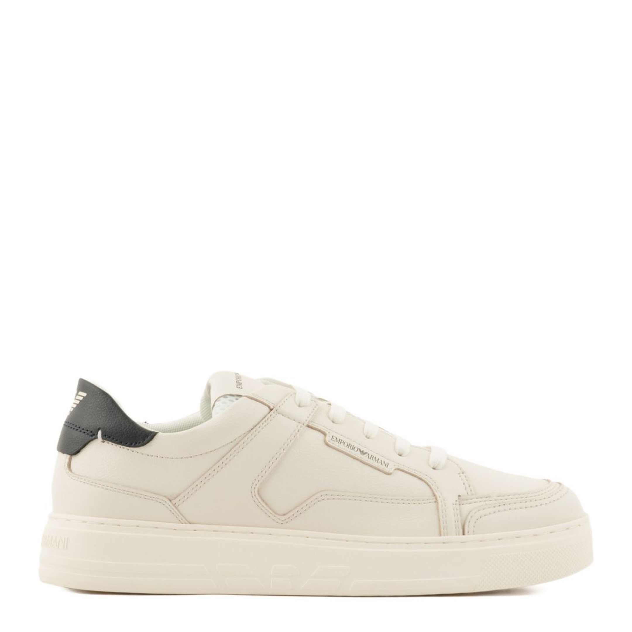 Leather Panelled Sneakers