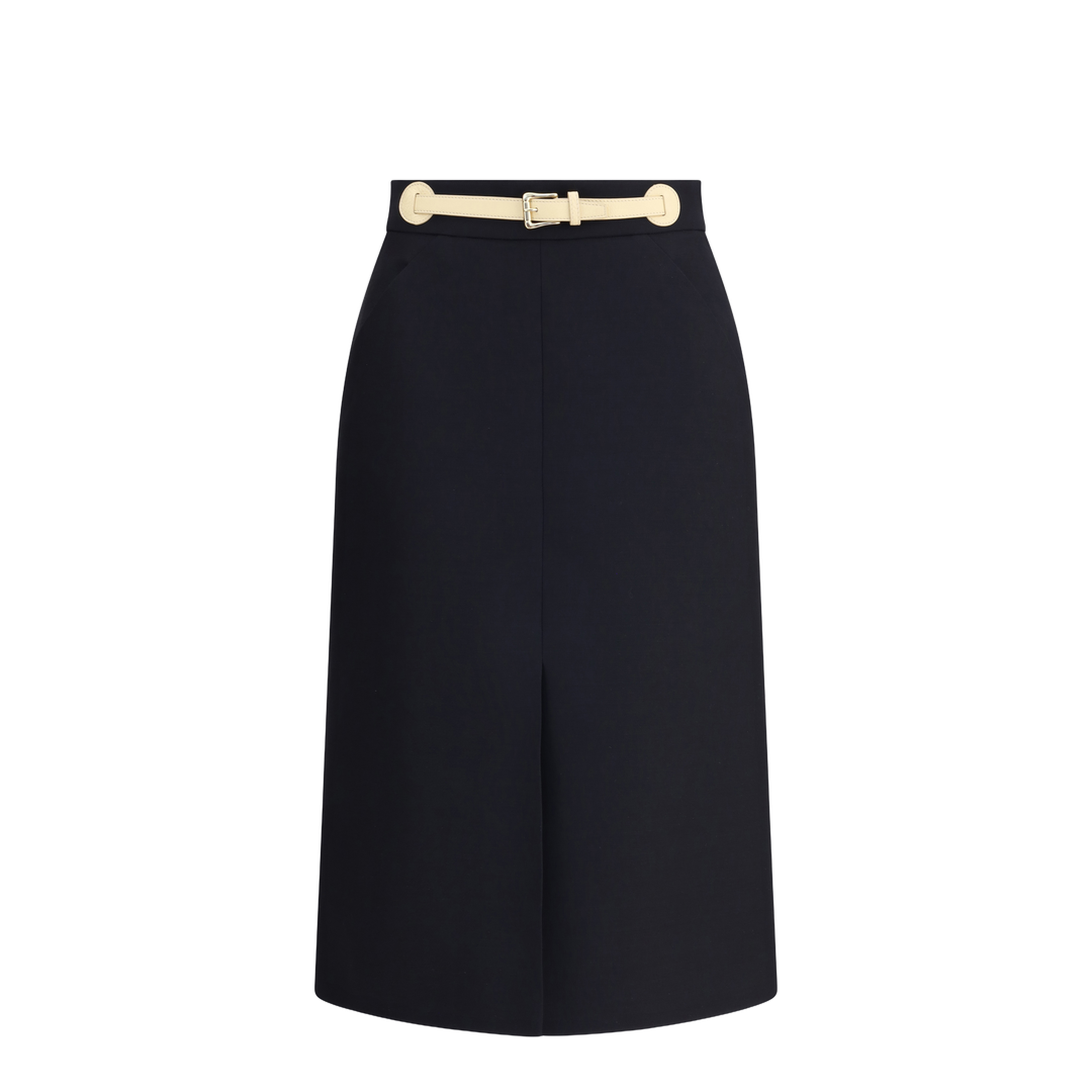 MAYFEYR - Valentino - Belted Midi Skirt - 7B3RADM51CF