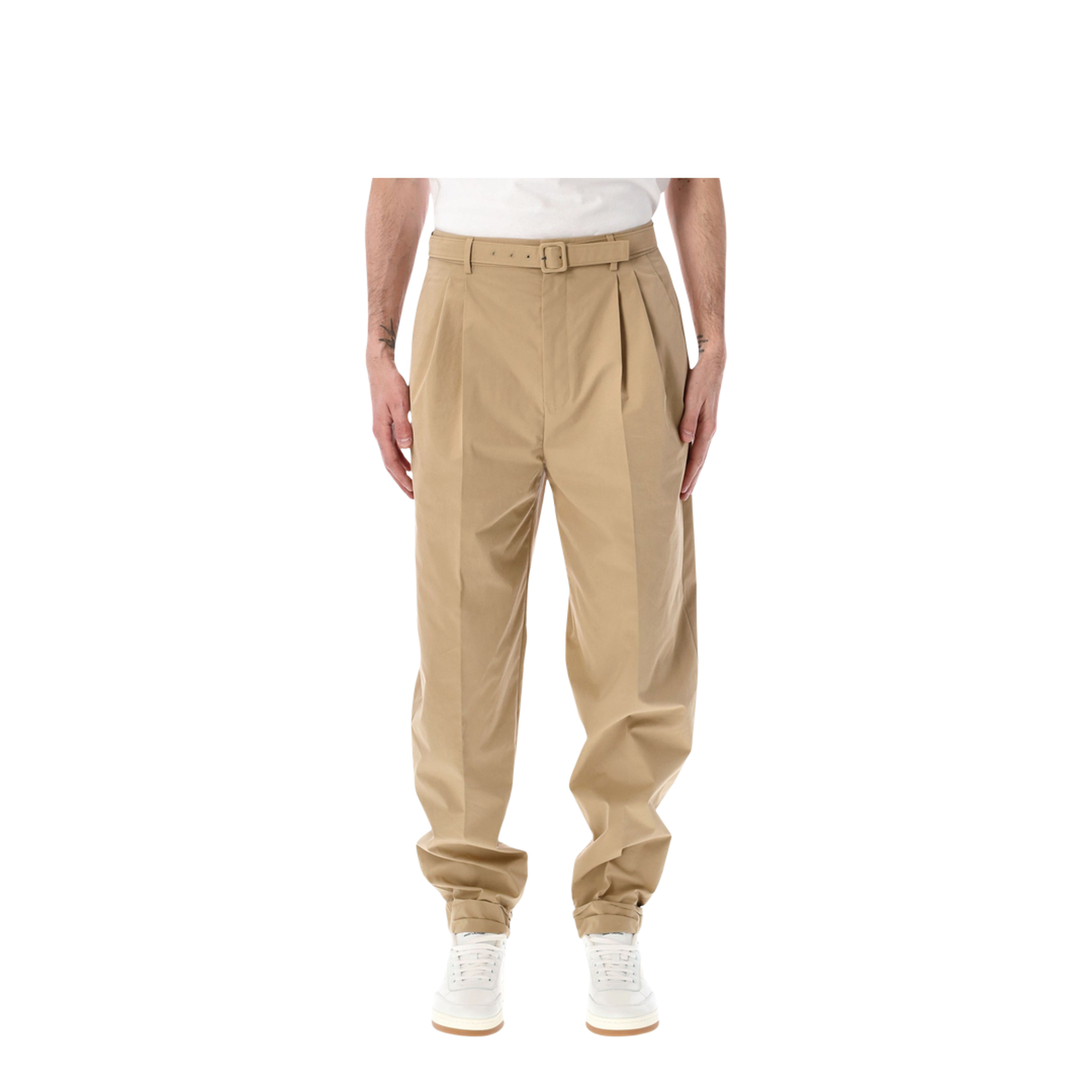 MAYFEYR - Saint Laurent - Trousers Beige - 854428Y1N292601
