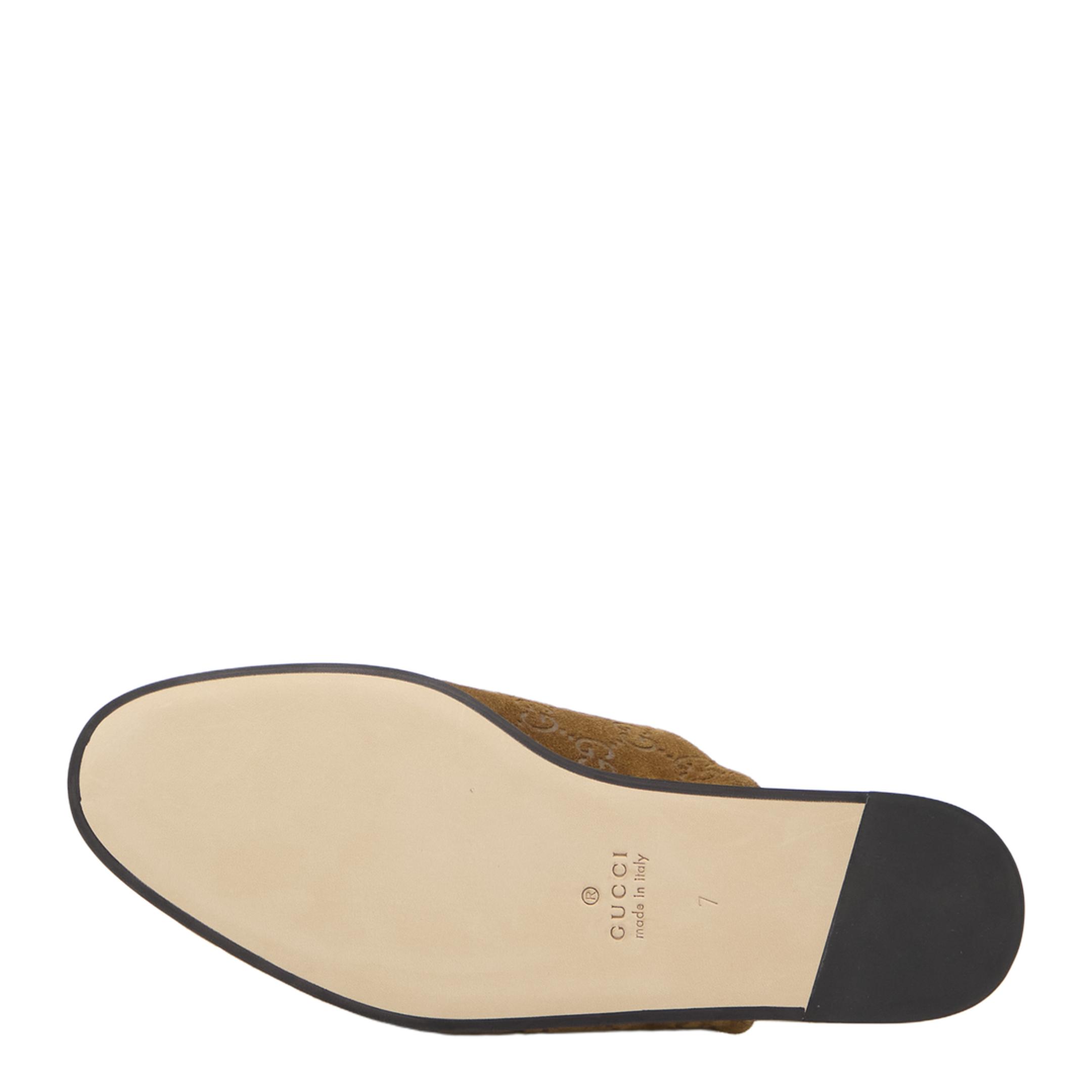 Horsebit Mule Brown Suede