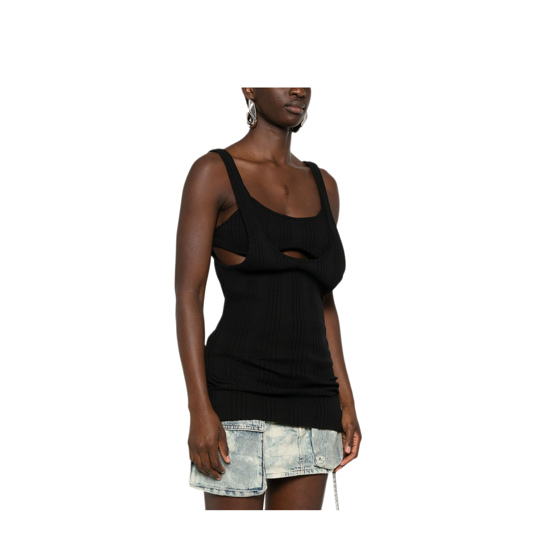 MAYFEYR - The Attico - Layered Tank Top - 247WCT322J048100