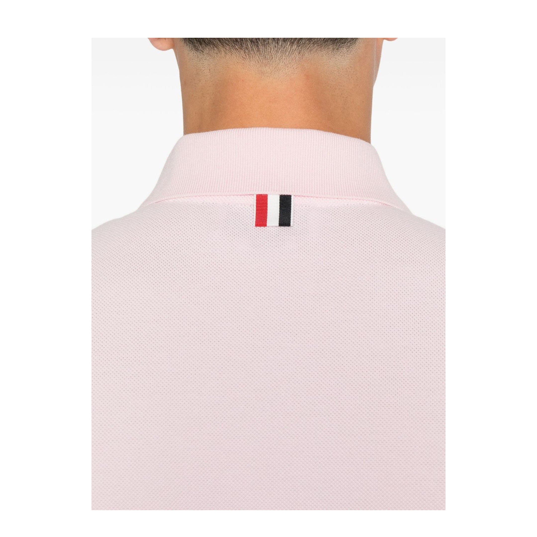 Pink Cotton Polo Shirt