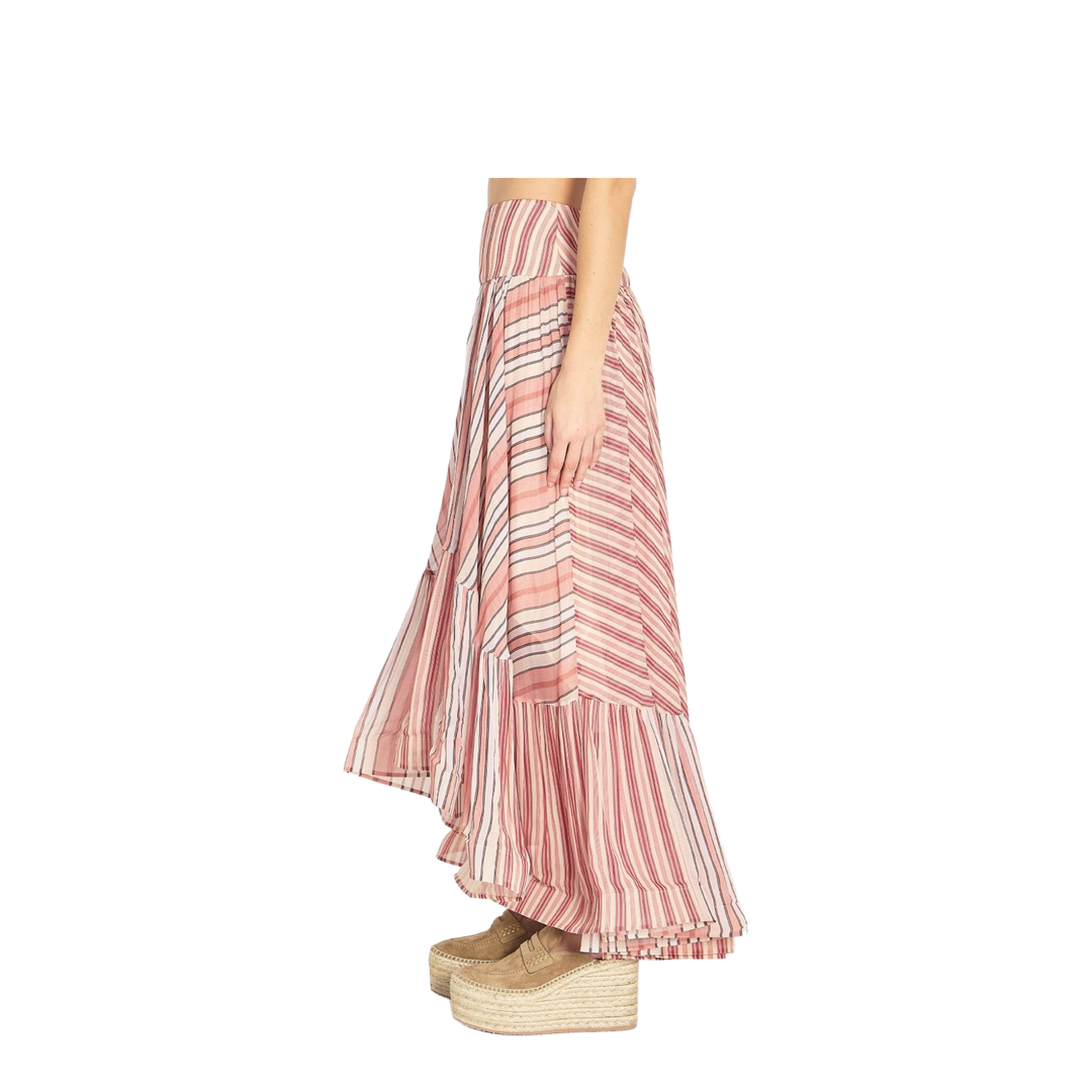 Bohémien Rebellion Midi Skirt