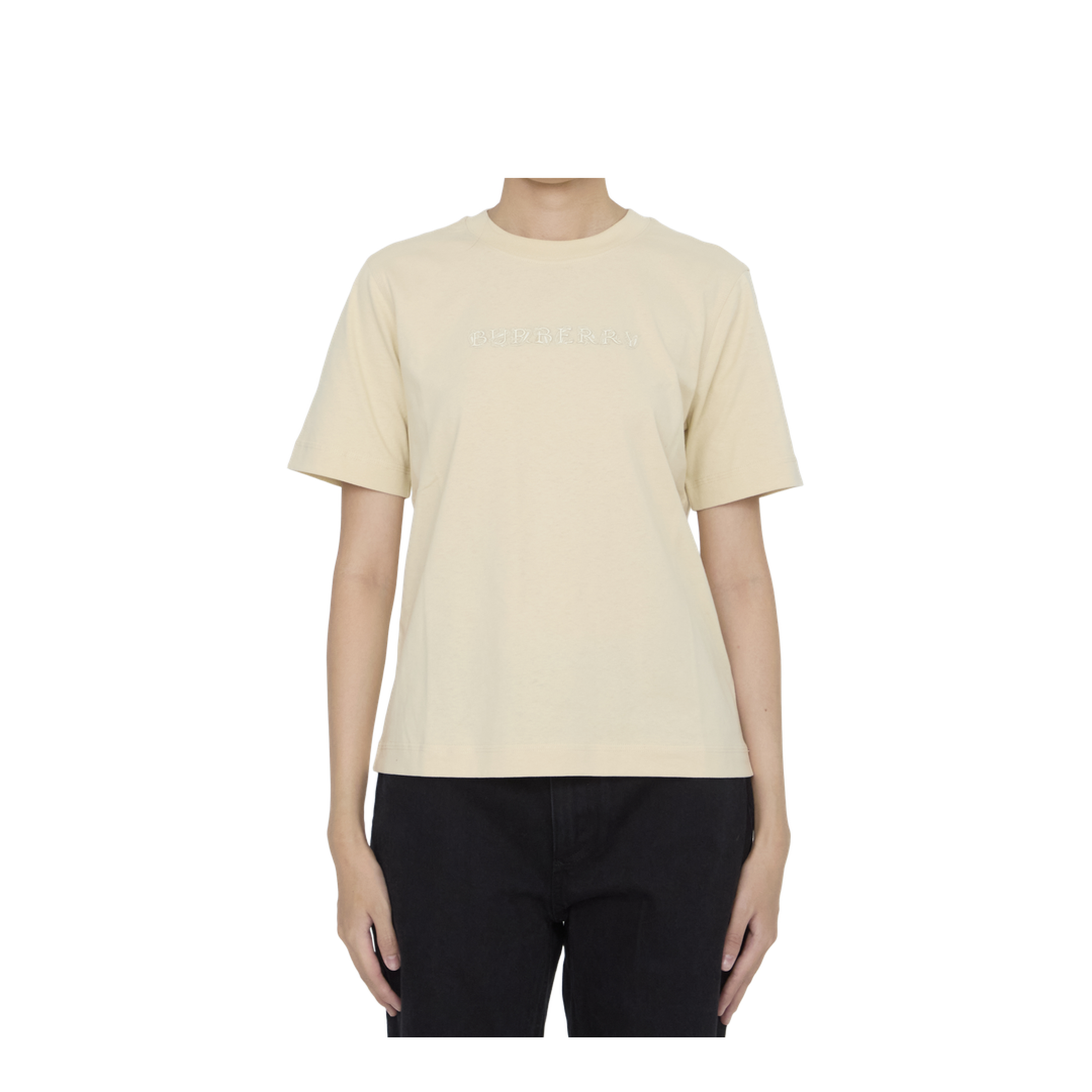 MAYFEYR - Burberry - T-Shirt With Paisley Logo - 8097925C1490