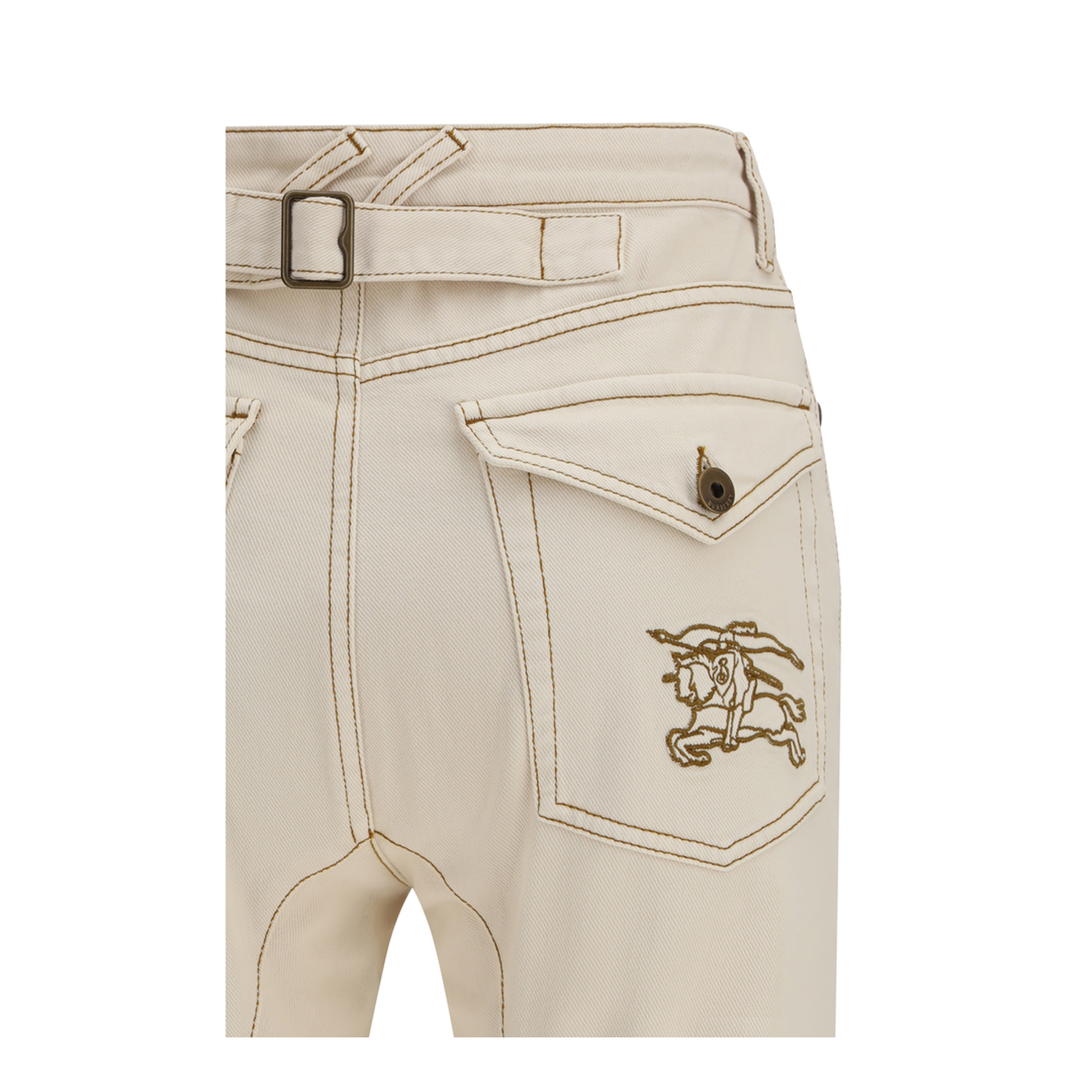 MAYFEYR - Burberry - High-Waisted Bootcut Jeans - 8118523