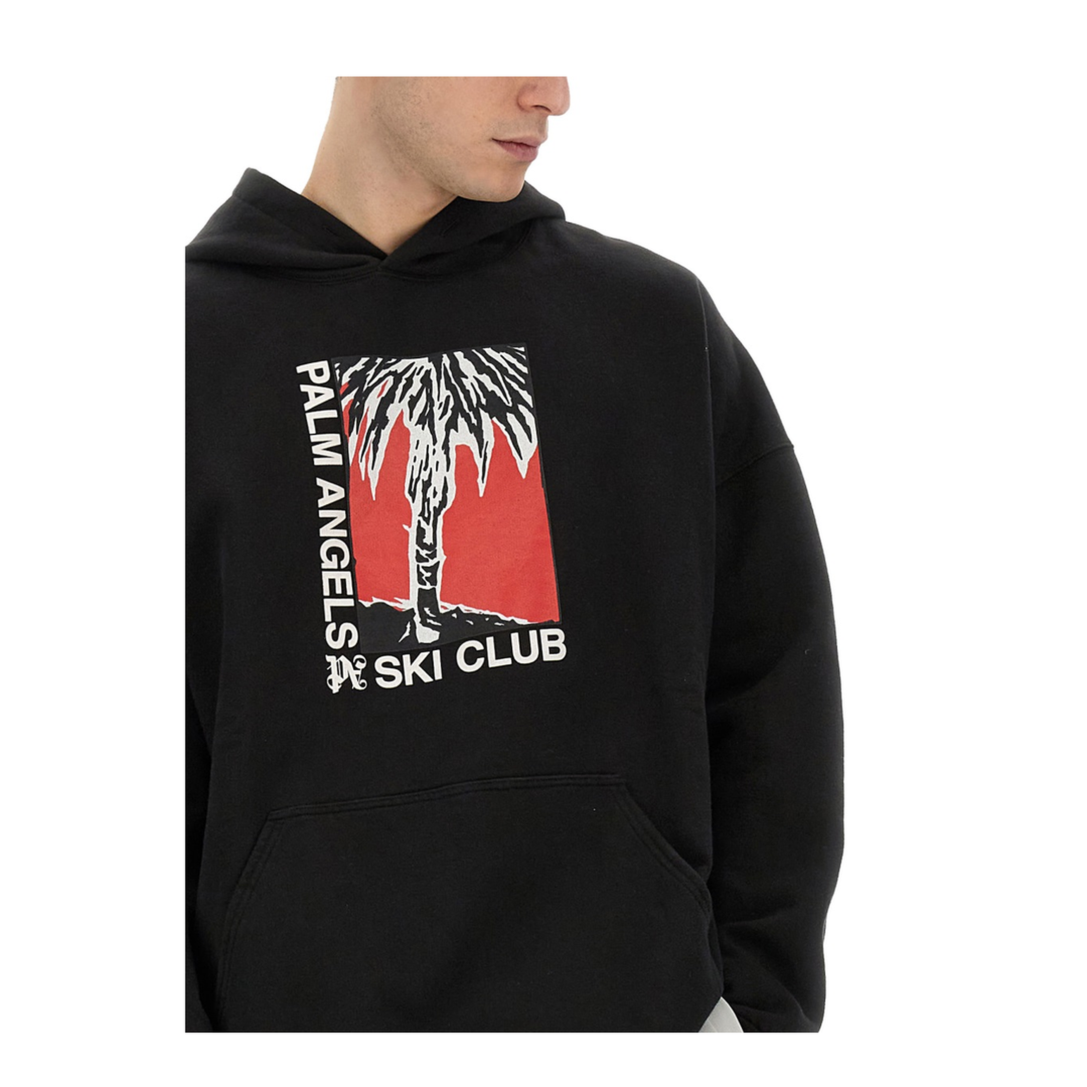 Ski Club Print Sweatshirt