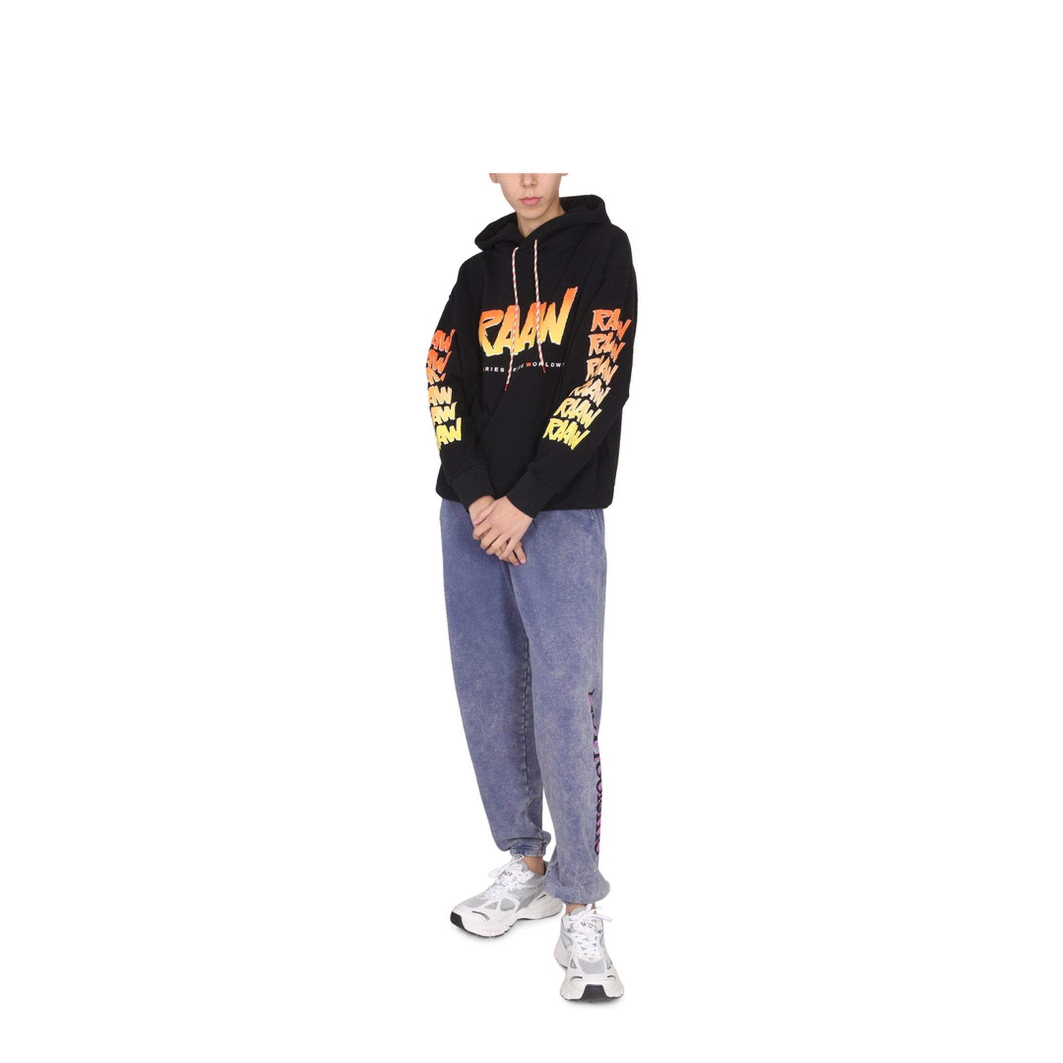 MAYFEYR - ARIES - Sweatshirt With Logo Print - FTAR20011BLK