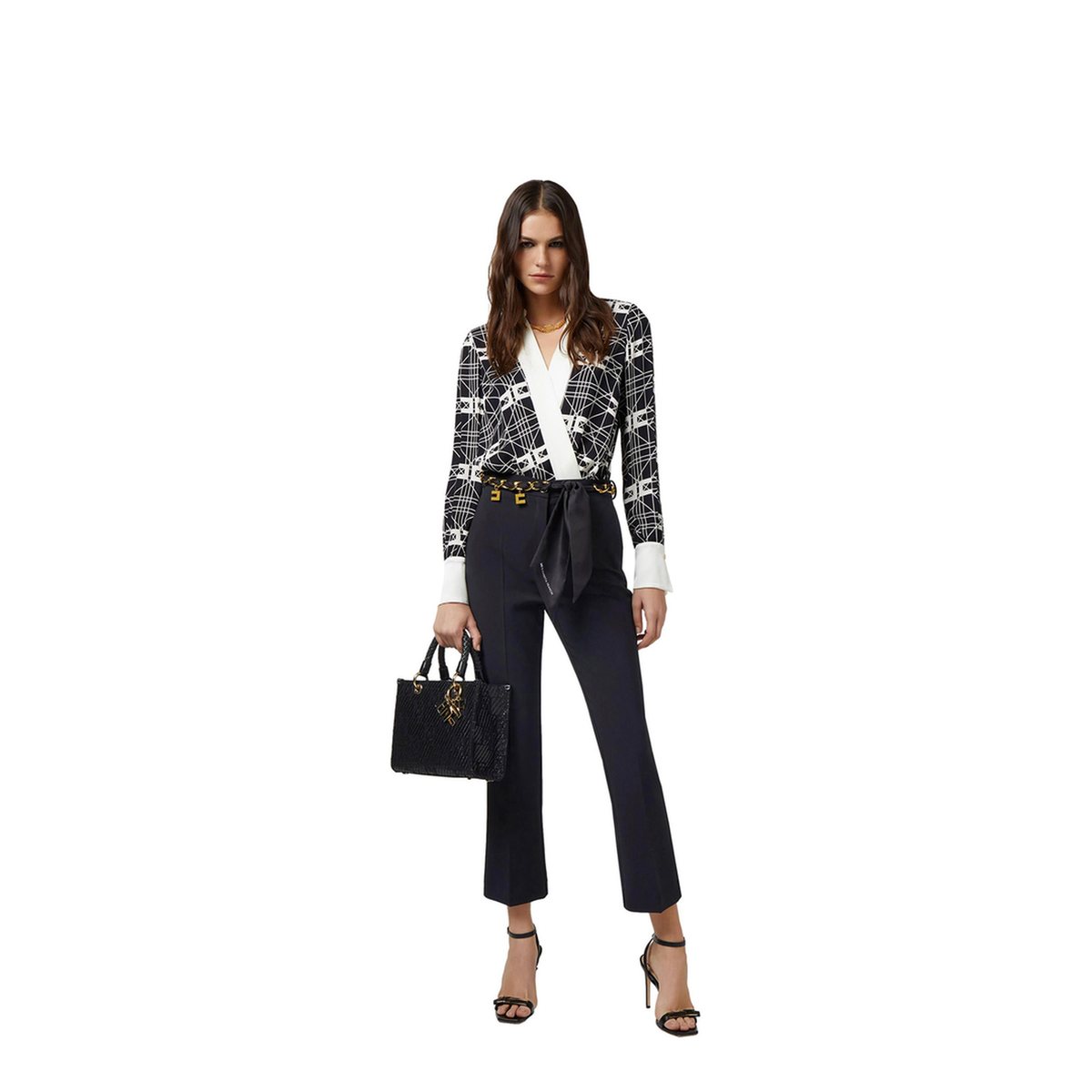 MAYFEYR - Elisabetta Franchi - Multicolor Shirts - CBS0241E2685