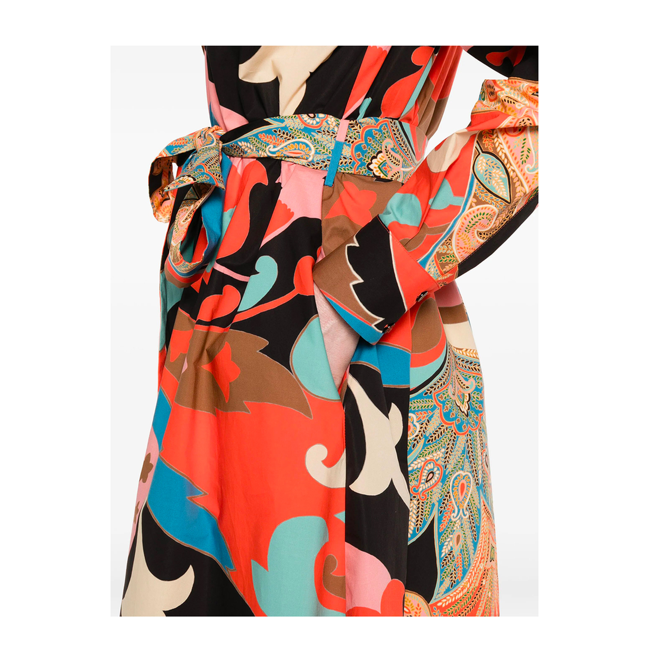 MAYFEYR - Etro - Midi Dress With Belt - WRHA0521AKI49