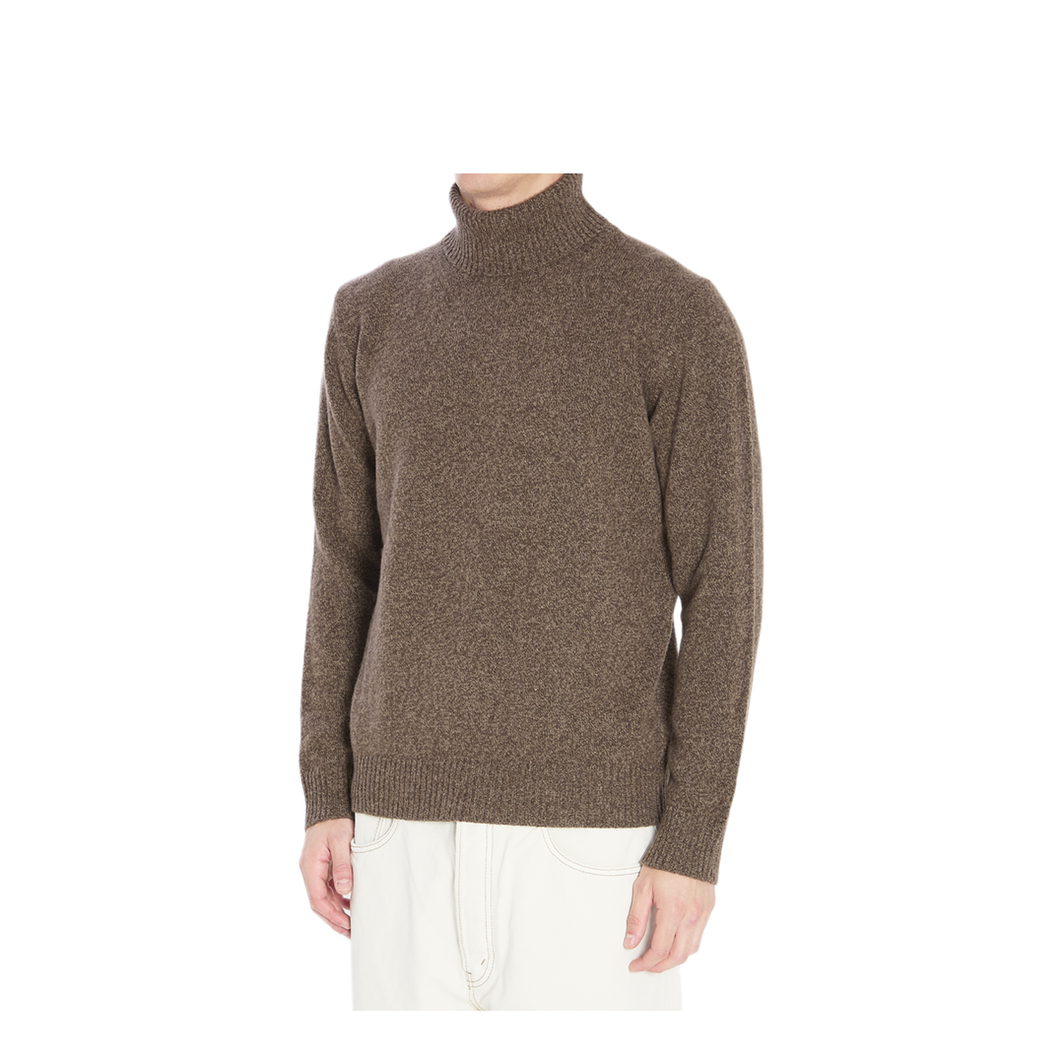 MAYFEYR - Roberto Collina - Mouline Turtleneck Sweater - 253M39003M3929