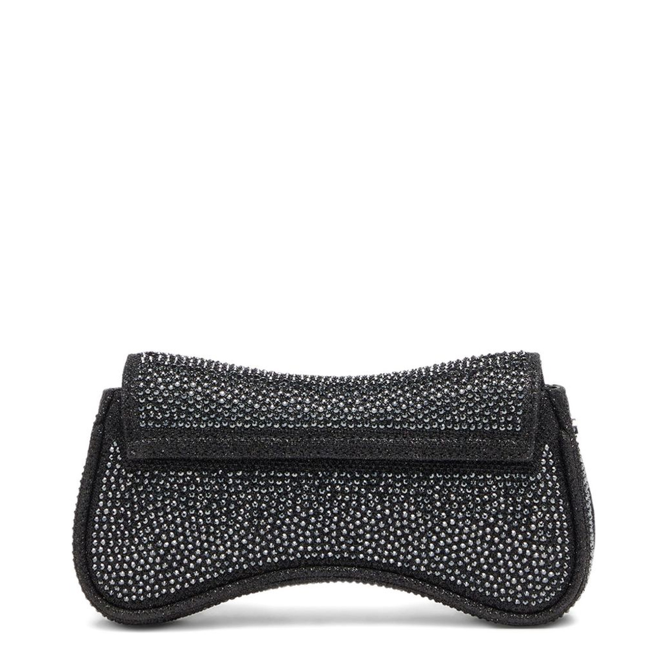Play XS Rhinestone-Embellished Crossbody Bag - Black