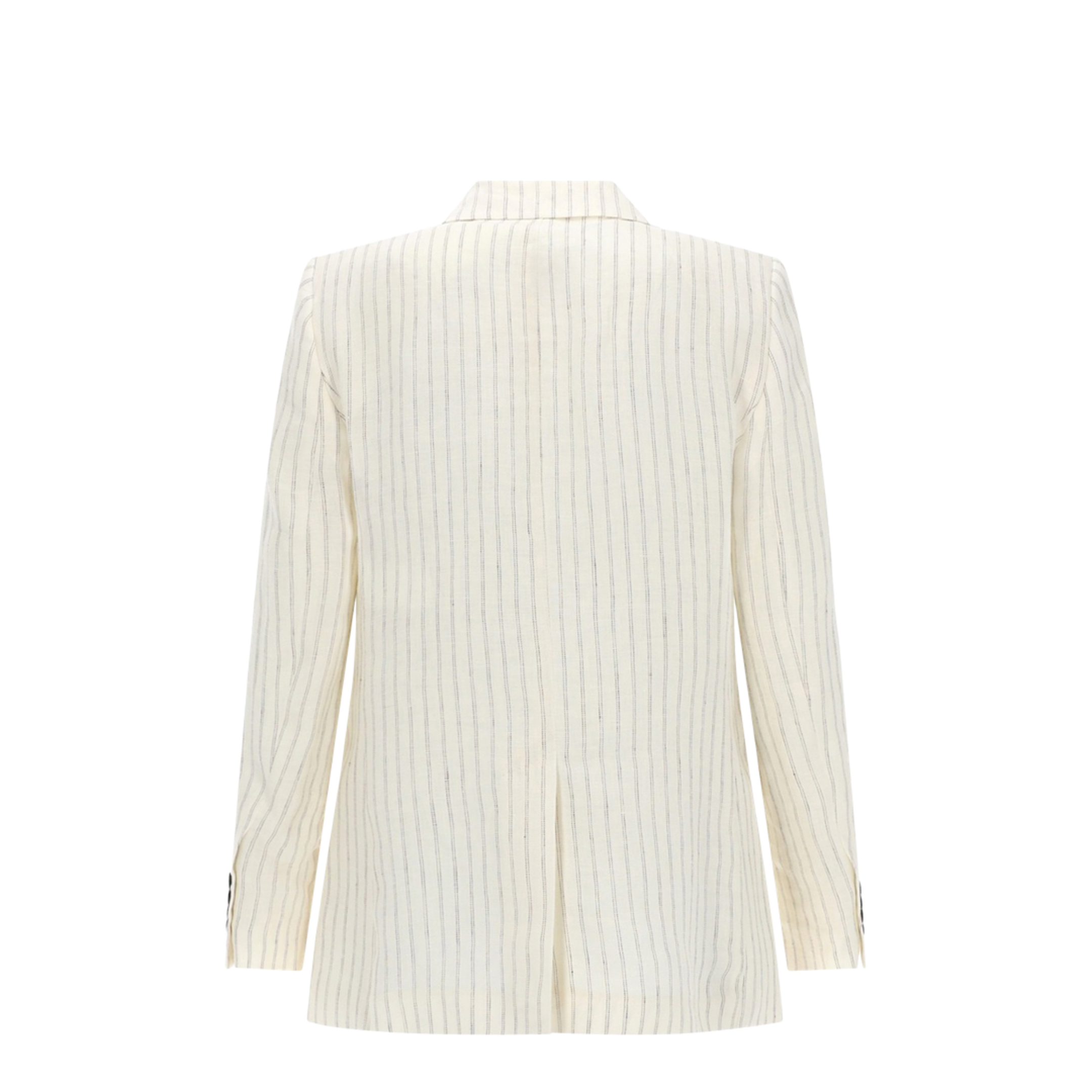 Linen Pinstripe Blazer