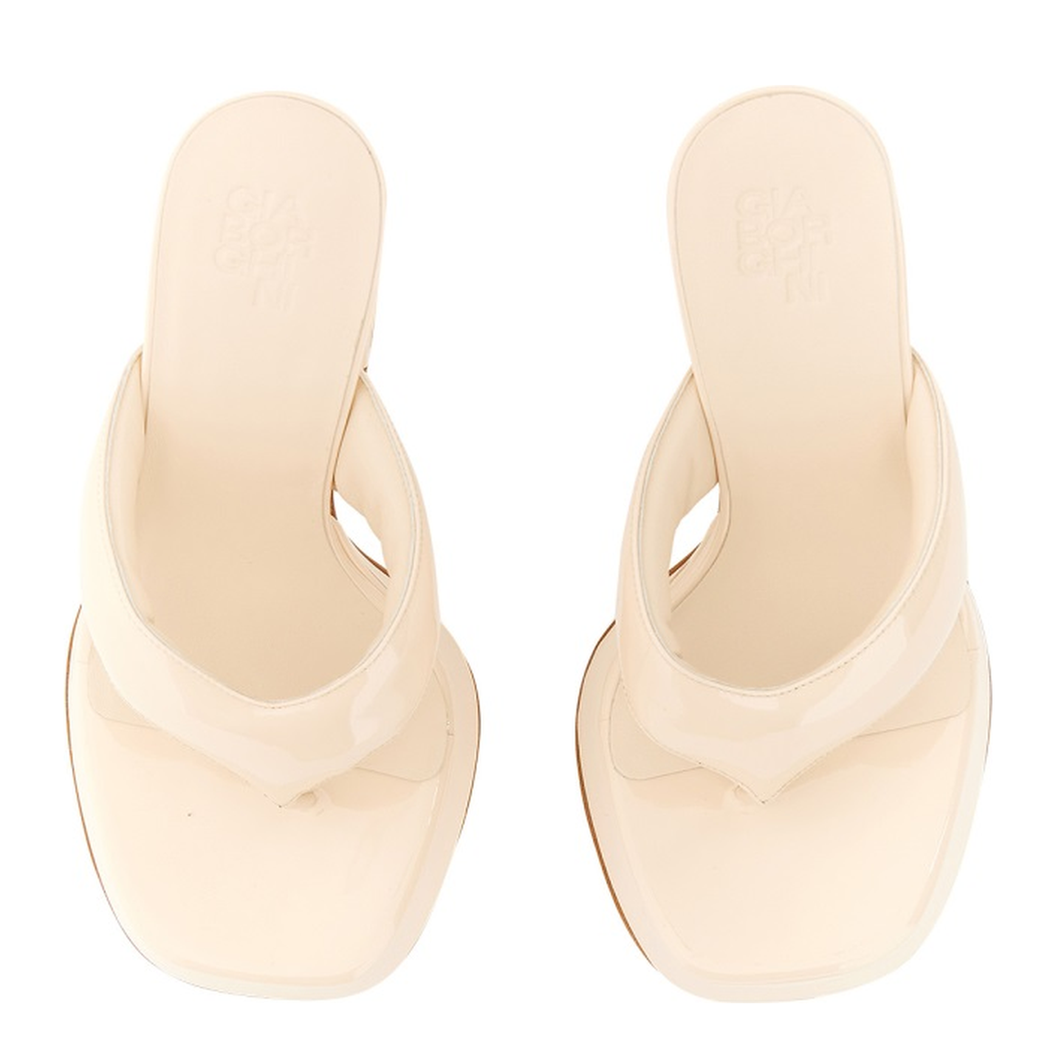 MAYFEYR - GIA BORGHINI - Patent Sandal - GIA17P3000