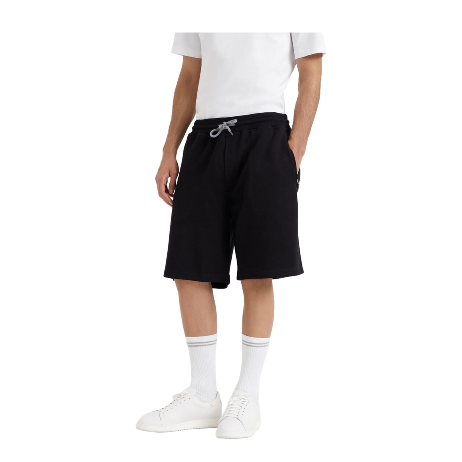 Cotton Blend Bermuda Shorts