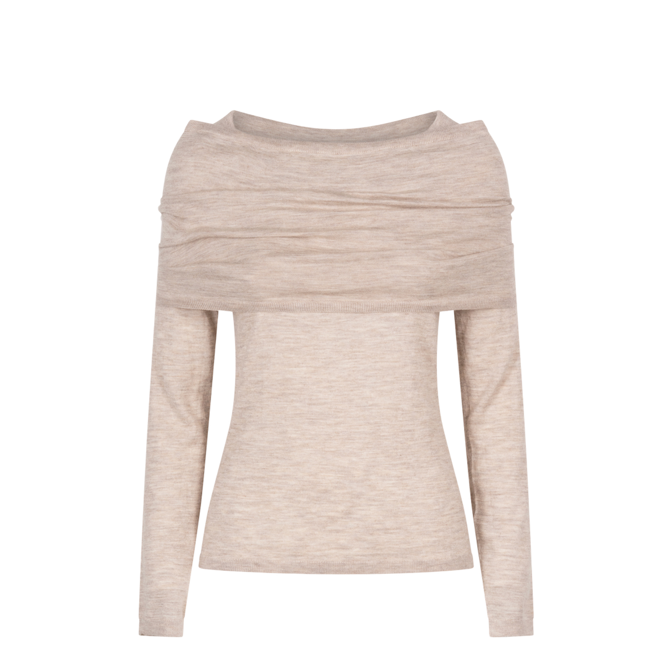 MAYFEYR - - Lightweight Cashmere Sweater With Removable Wrap Detail - MXMFARETRA