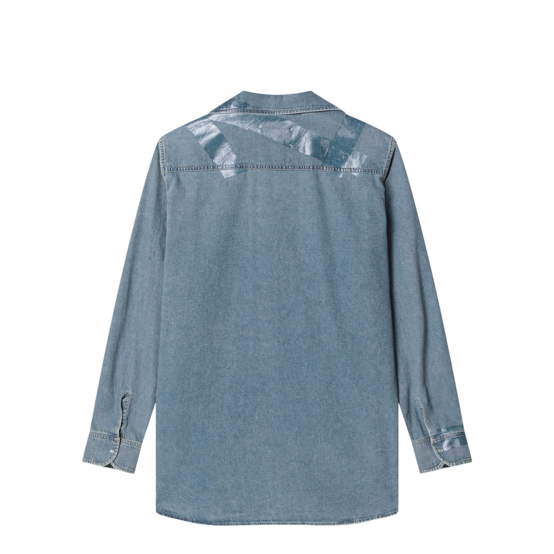 Ice Blue Denim Shirt