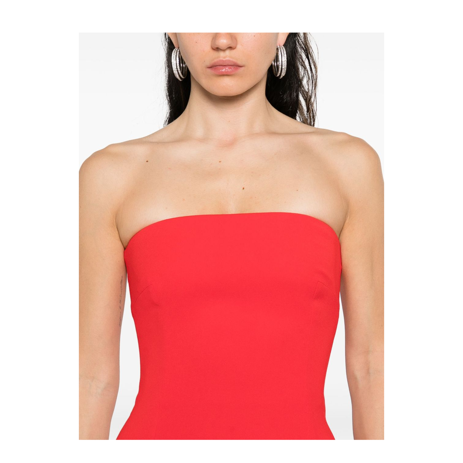 Red One Shoulder Dress