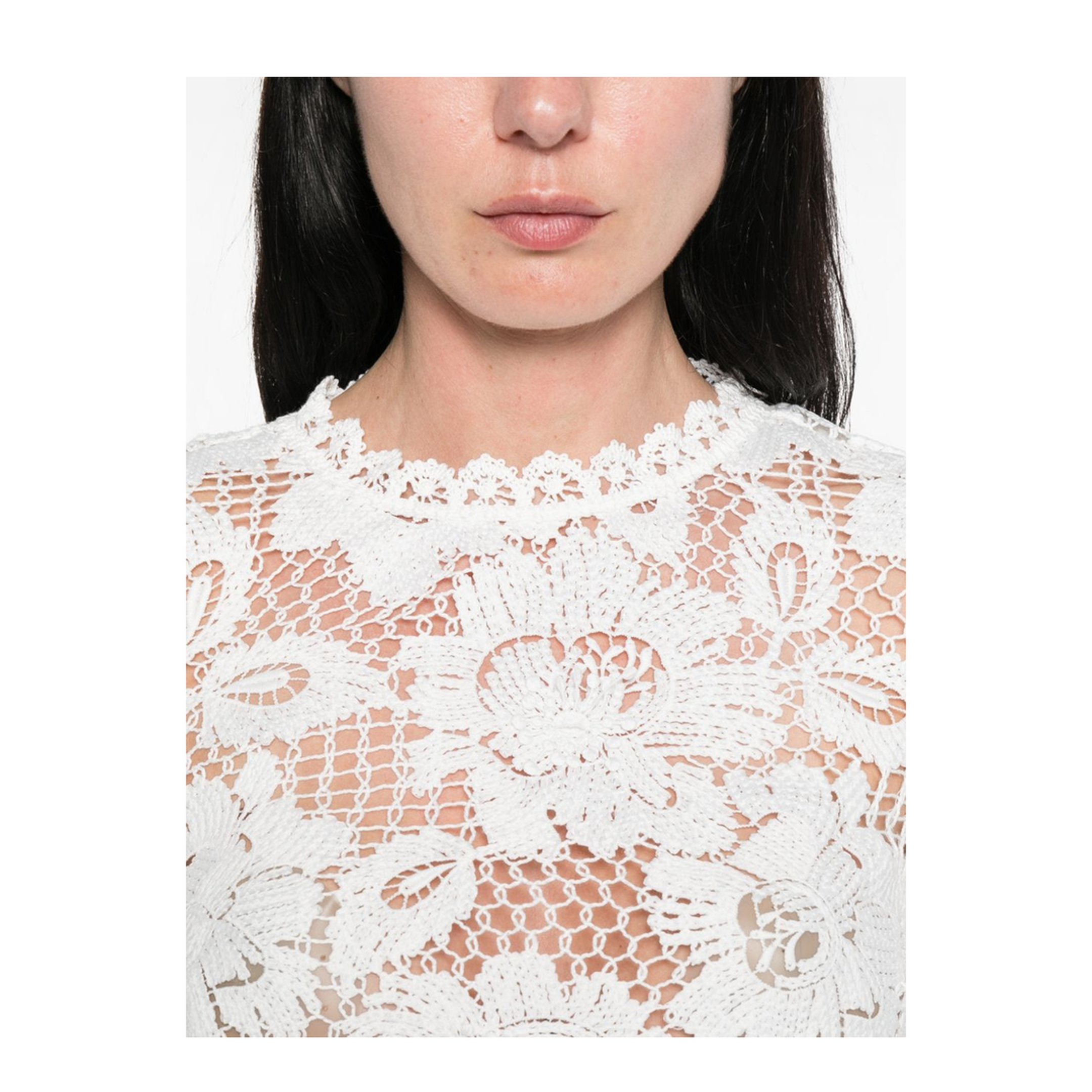 MAYFEYR - Self Portrait - Top White - SS26-007T-WWHITE