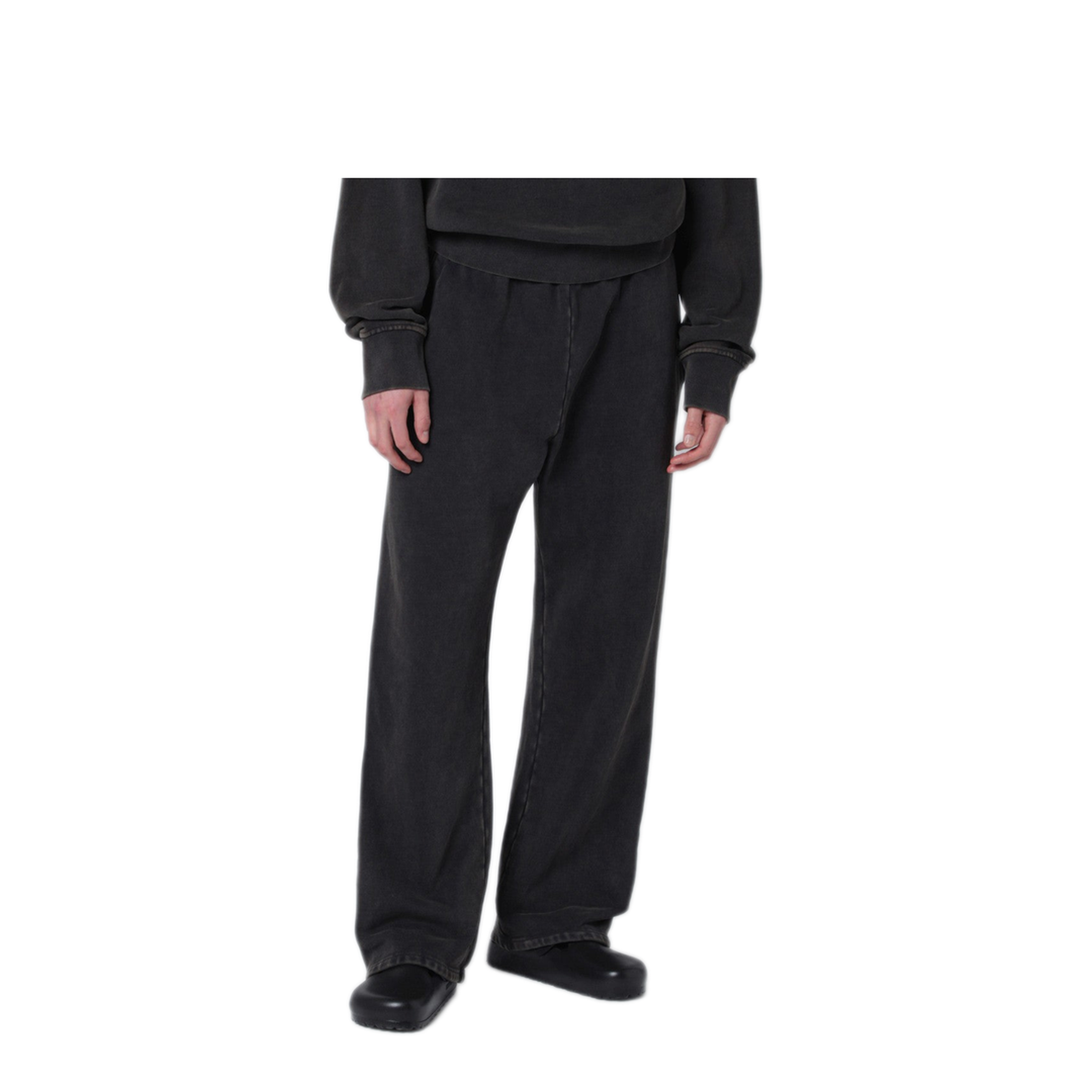 MAYFEYR - Entire Studios - Washed Black Cotton Jogging Trousers - ESSS26PA04012UCO0392
