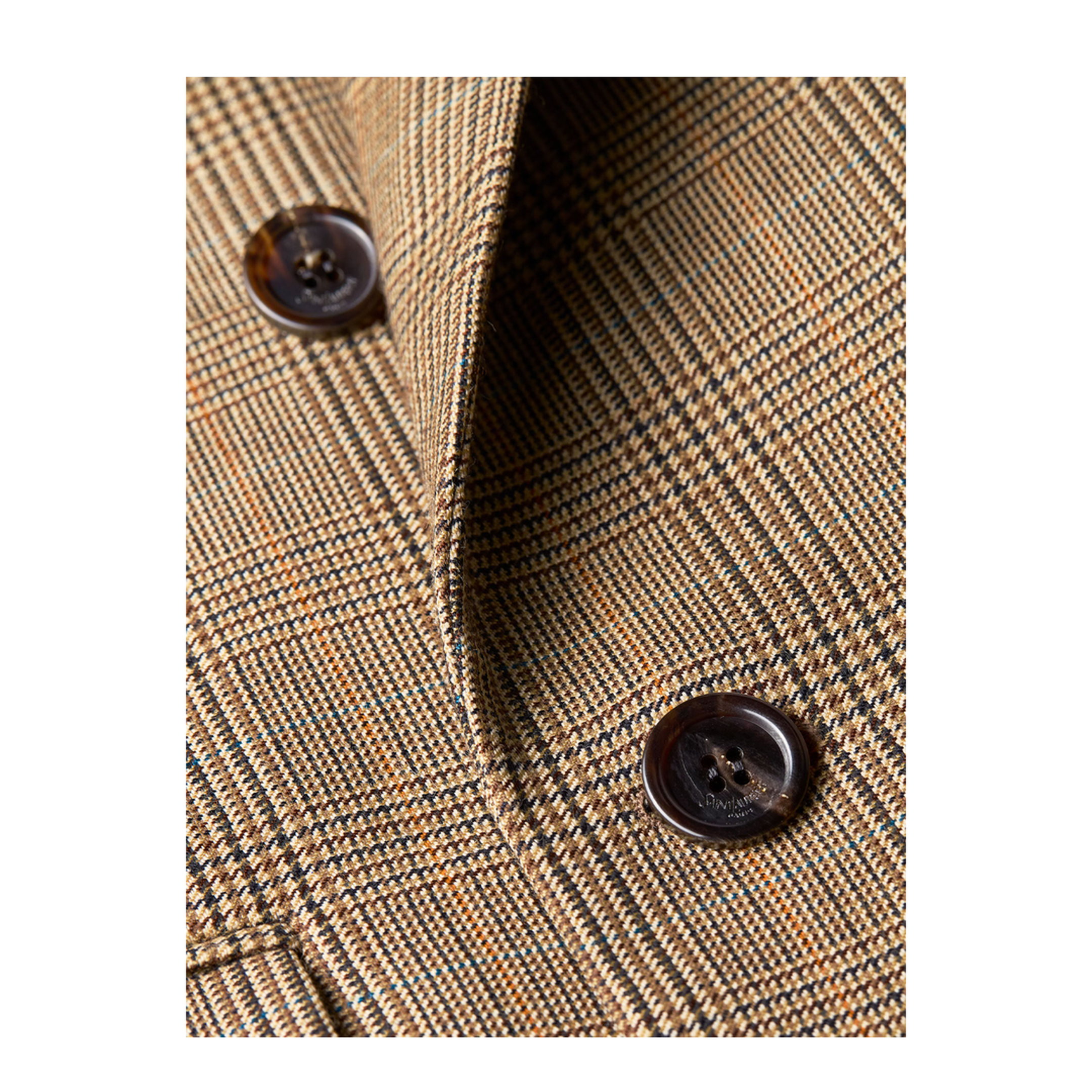 MAYFEYR - - Double-Breasted Jacket In Prince Of Wales Puppytooth Wool - 871065Y3L61