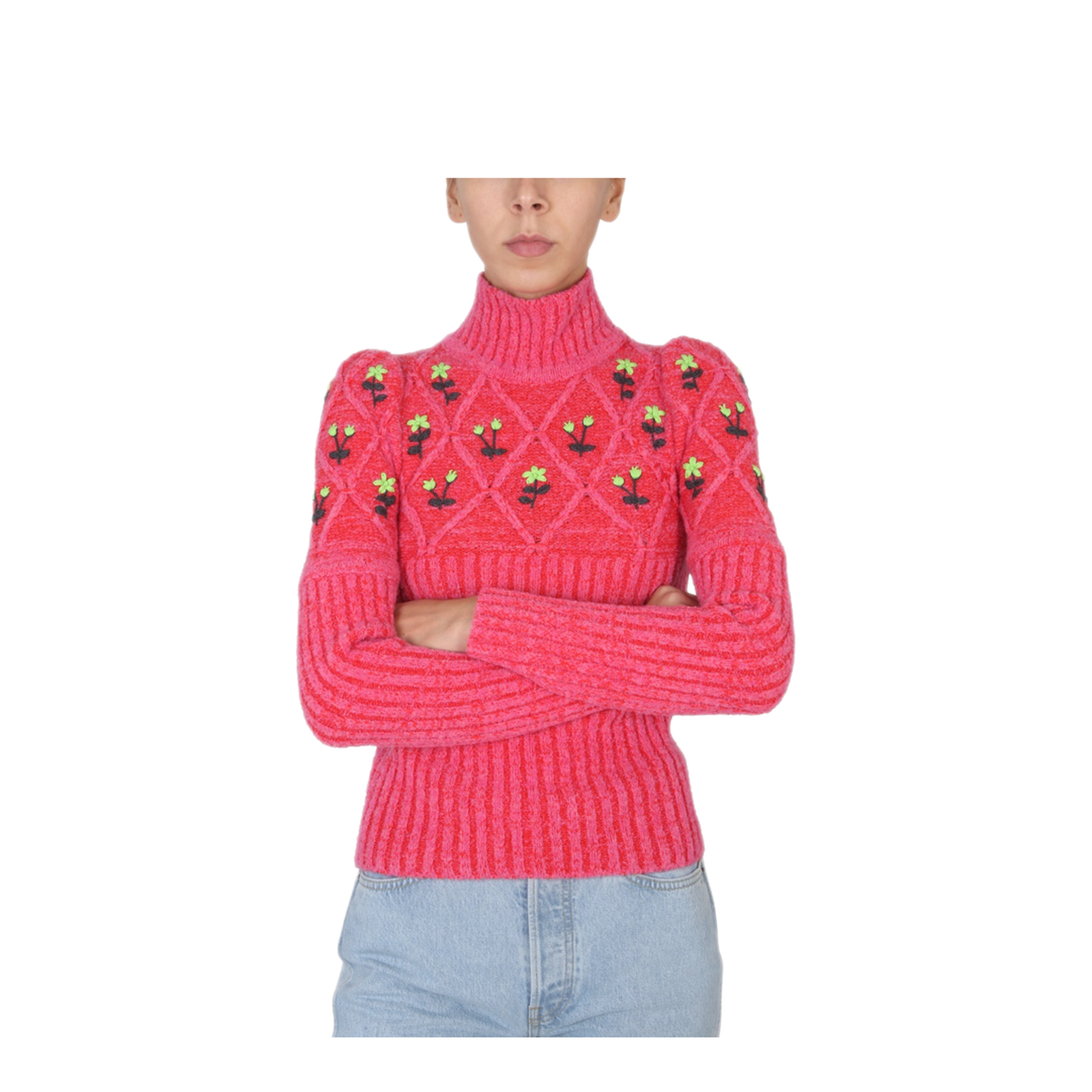 MAYFEYR - CORMIO - Jersey With Floral Embroidery - OMARED