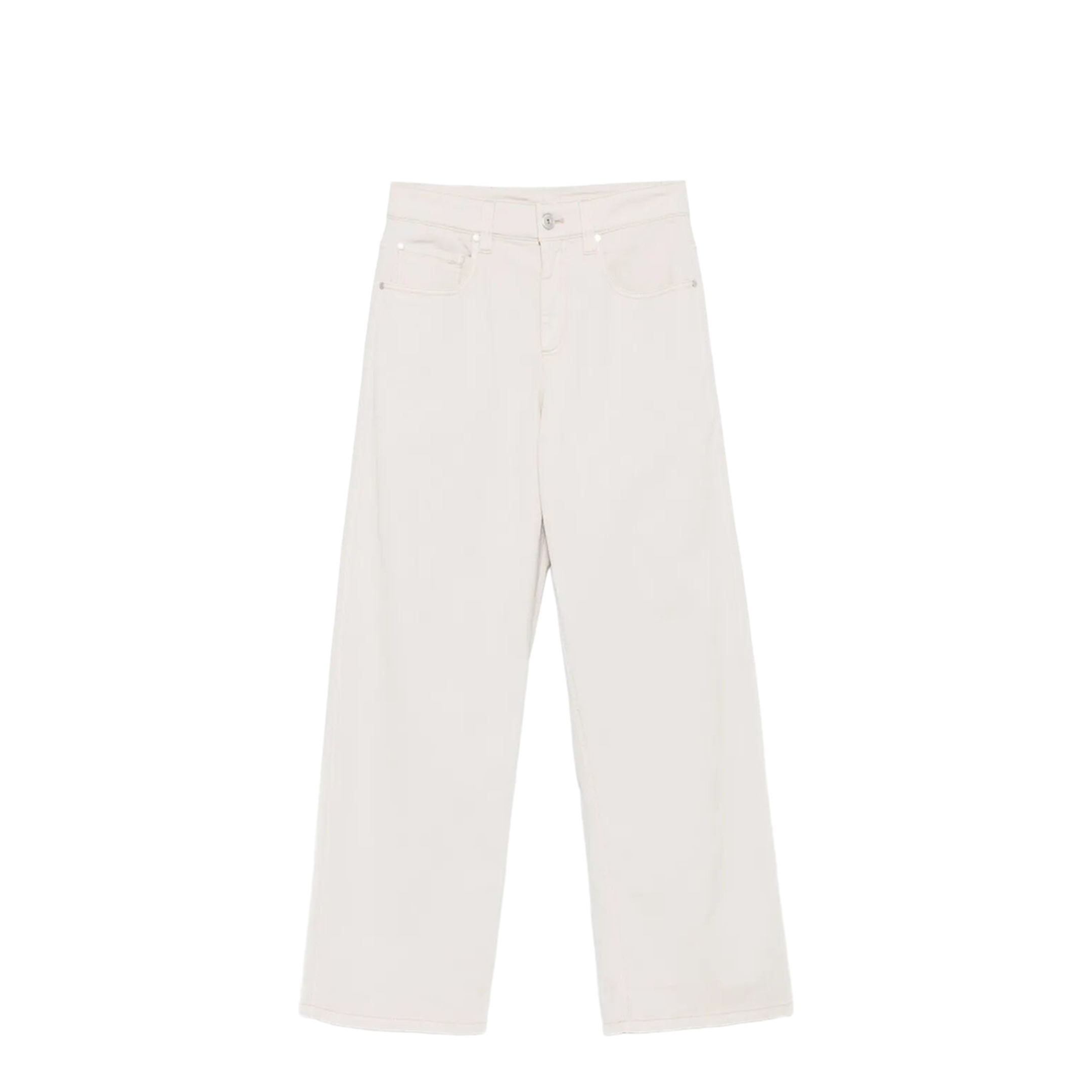 MAYFEYR - Brunello Cucinelli - Stretch Dyed Denim Loose Barrel Jeans With Monili - MH137P4021