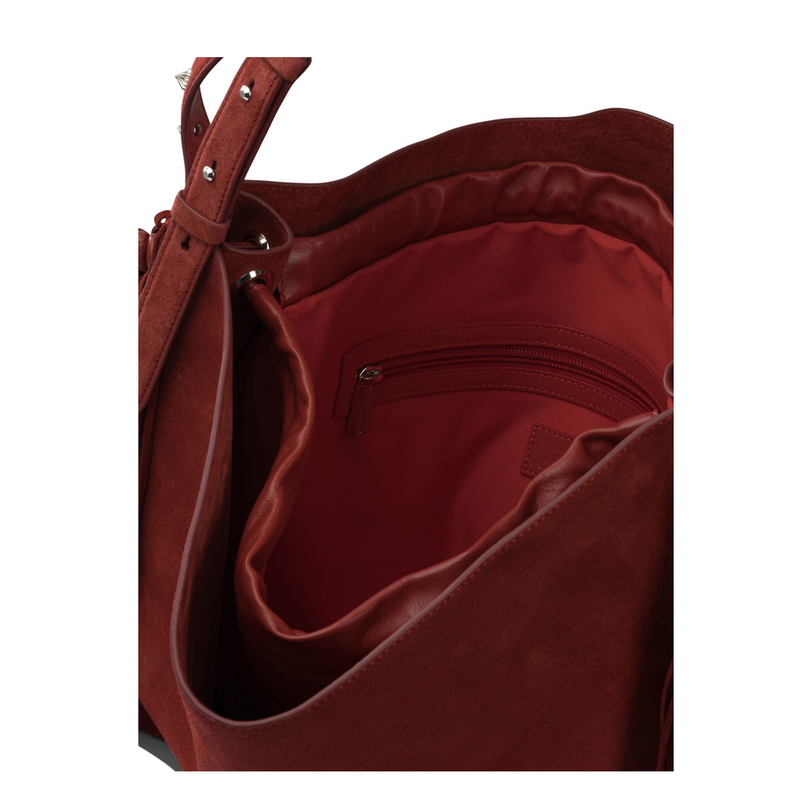 Baggy Tote Bag Reversed Calf Leather Fever
