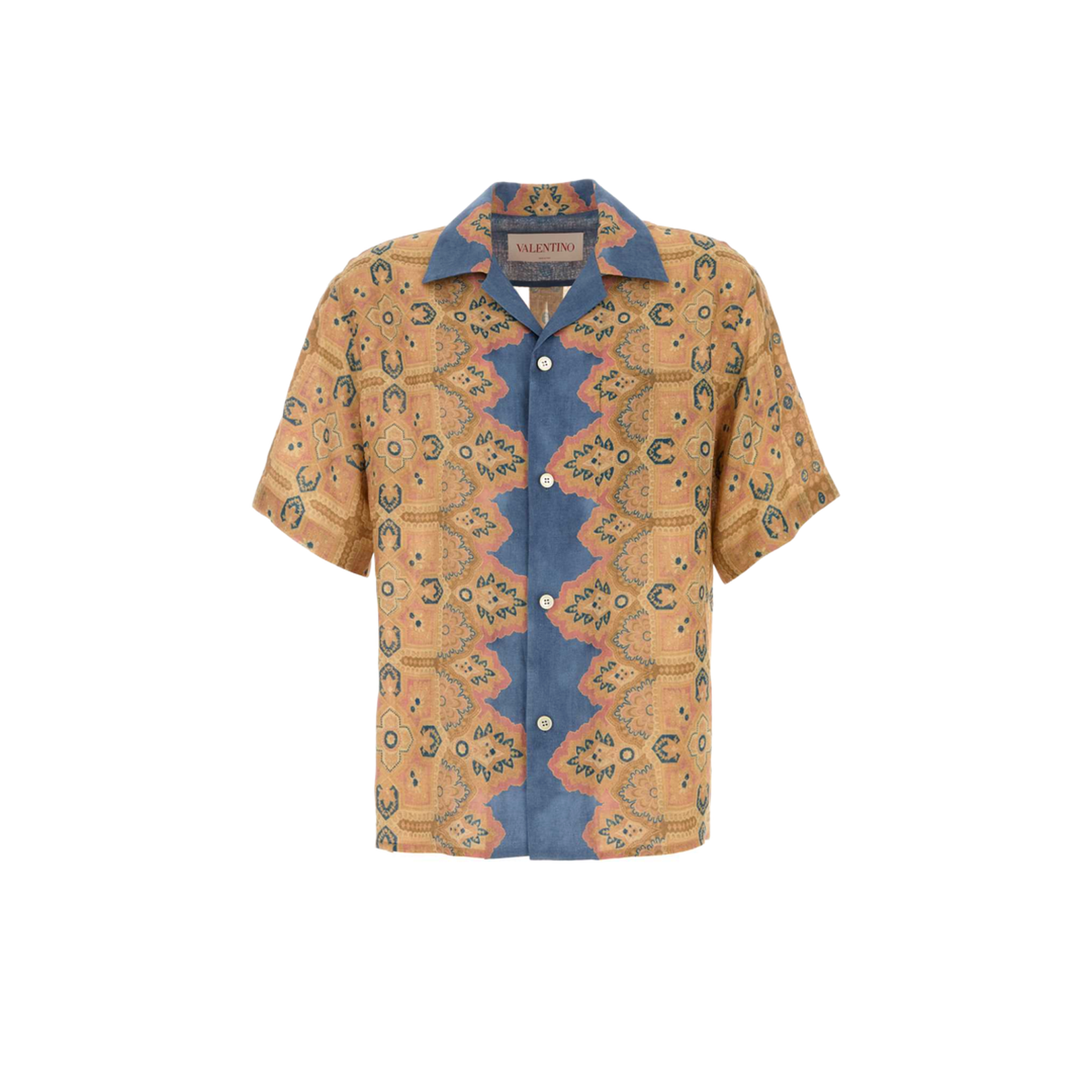 Printed Linen Shirt