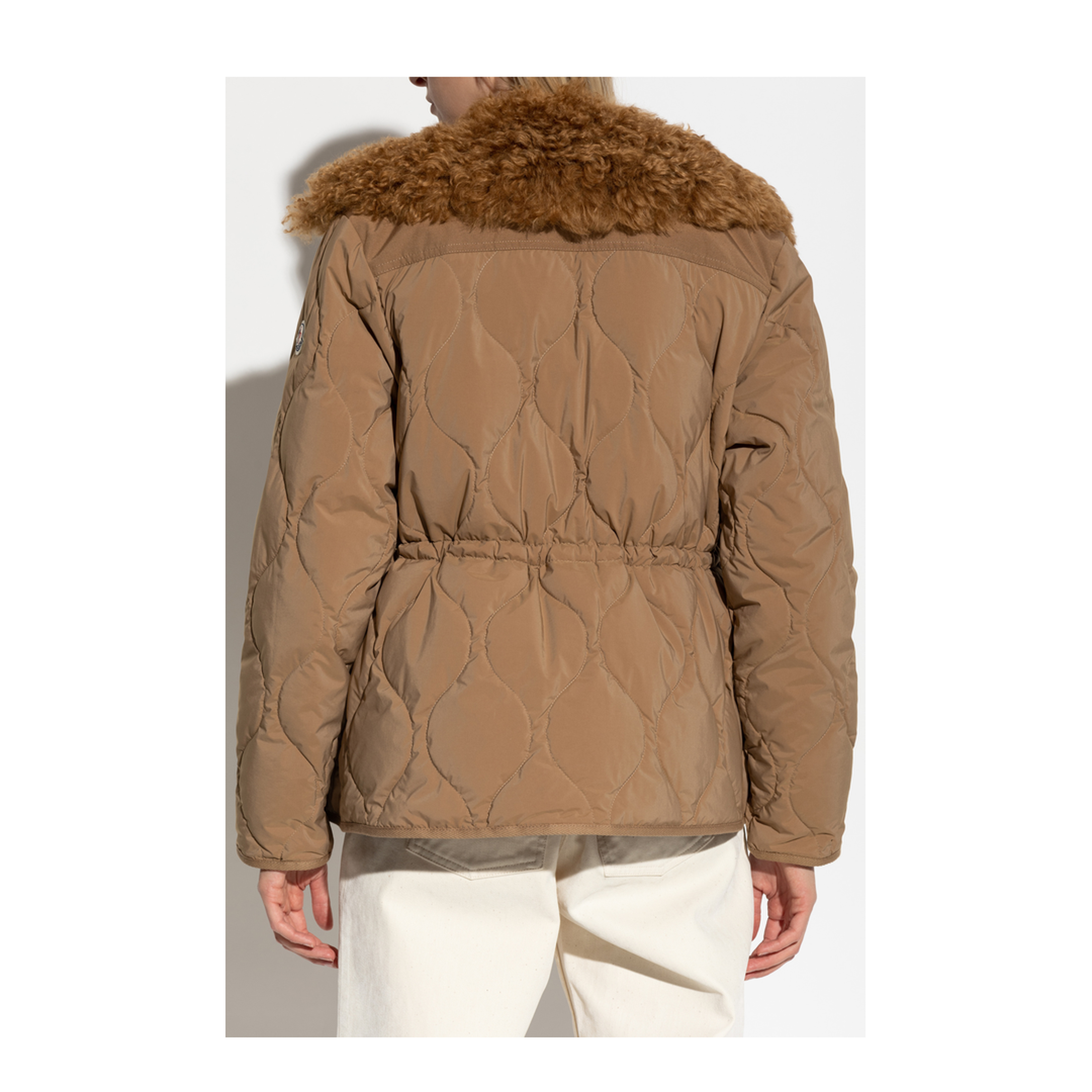 Quintin 3-in-1 Shearling-Trimmed Short Down Jacket