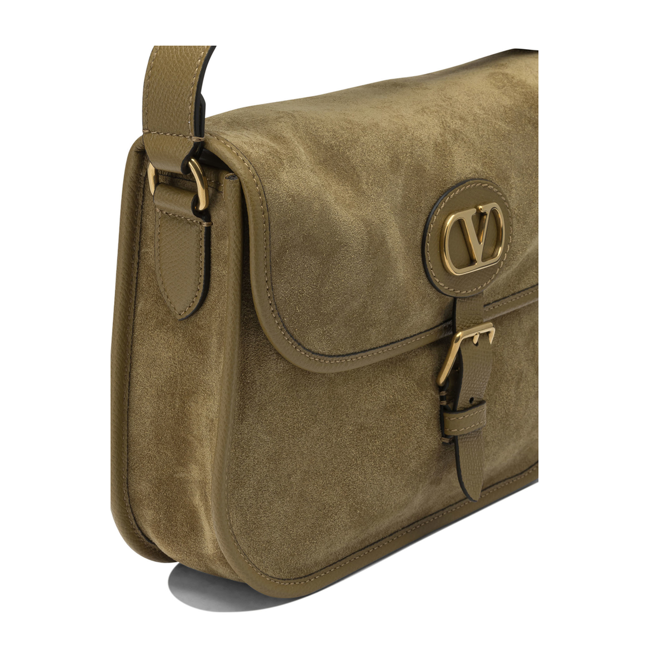 Antibes Suede Shoulder Bag