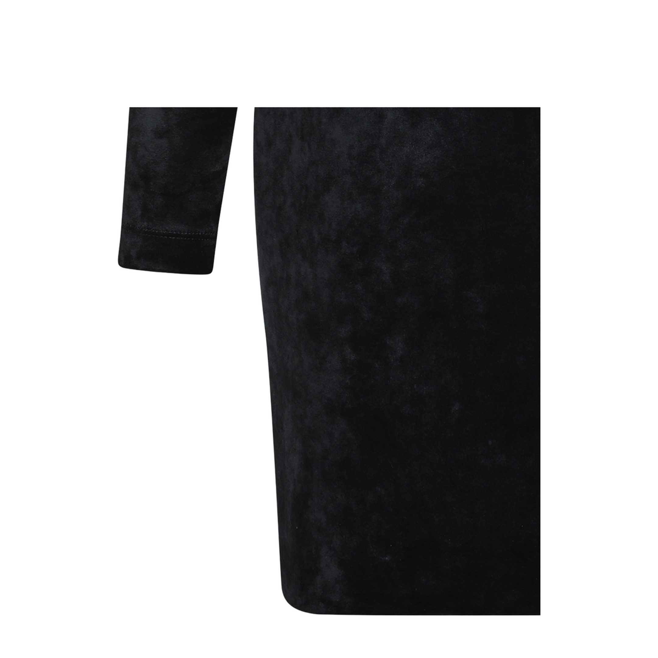 Sweetheart Neckline Dress In Velvet Jersey