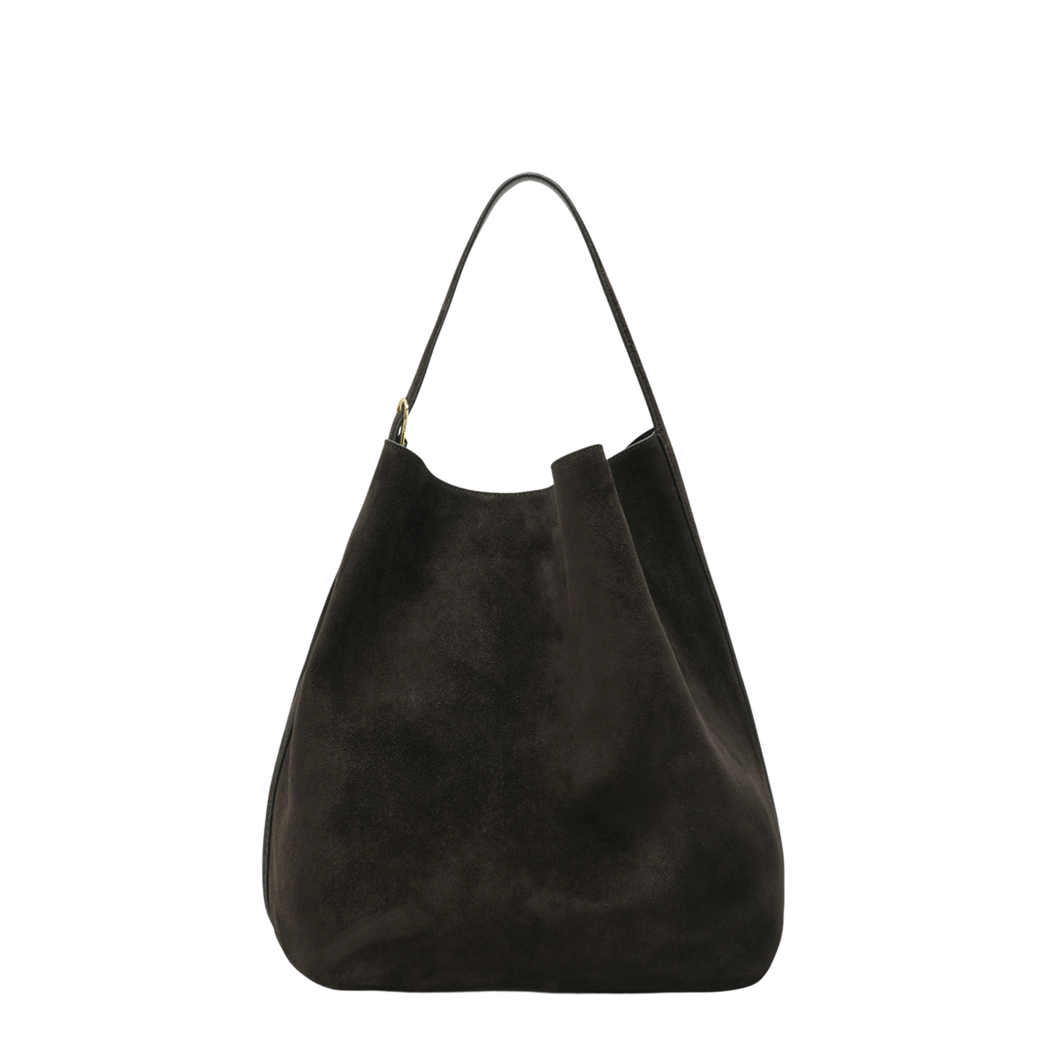 MAYFEYR - Toteme - Espresso-Coloured Suede Tote Bag - 234-WLGBG038LE0004040